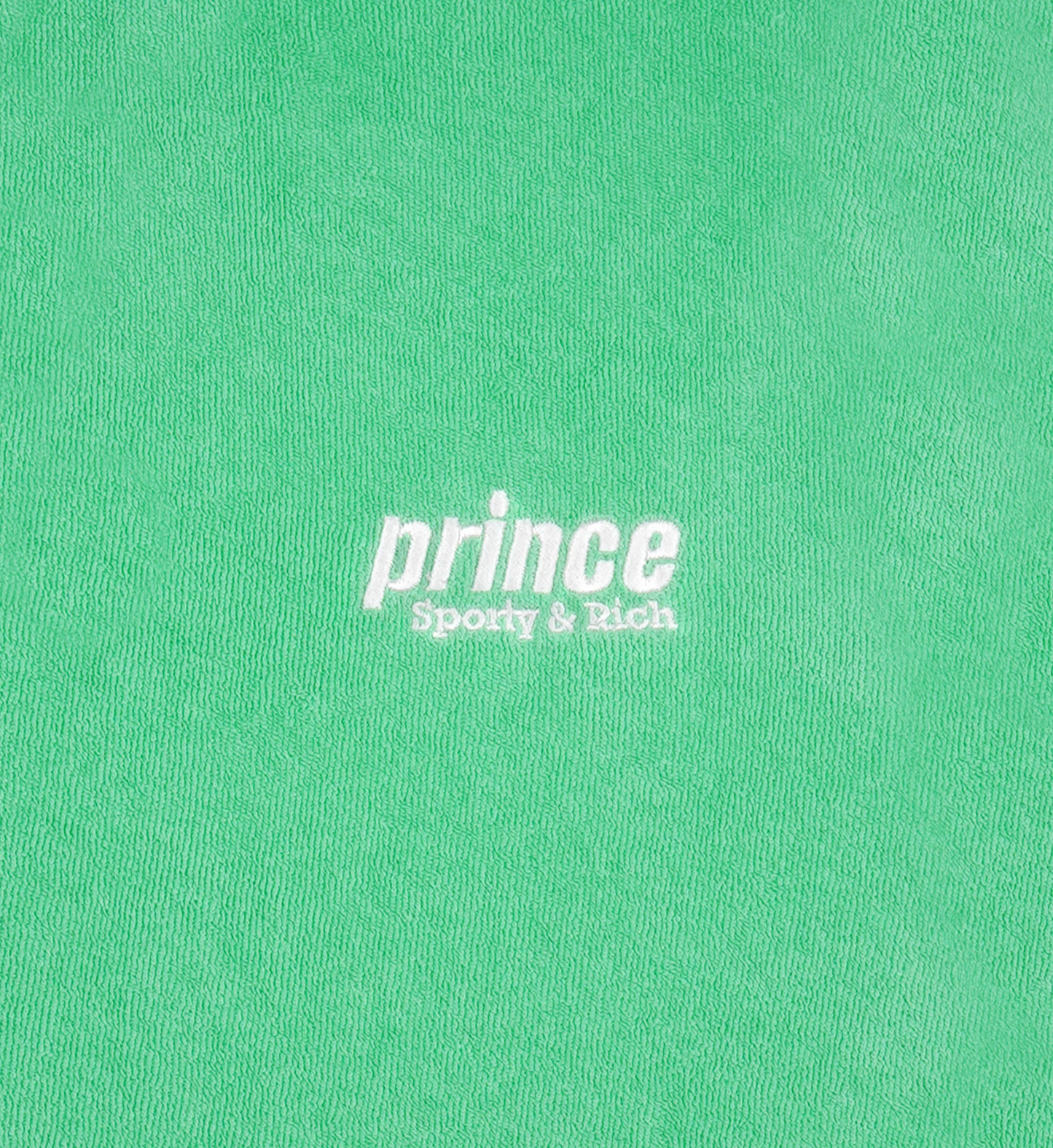 SPORTY & RICH X PRINCE SPORTY TERRY POLO
