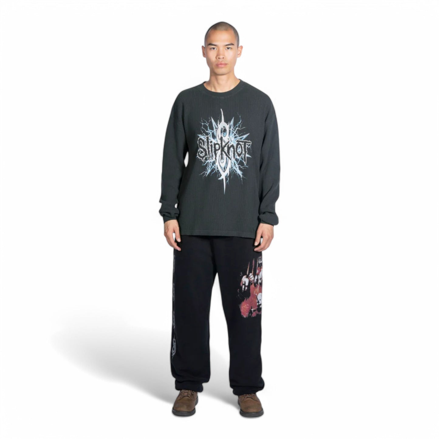 PLEASURES x SLIPKNOT SPIT THERMAL LONG SLEEVE