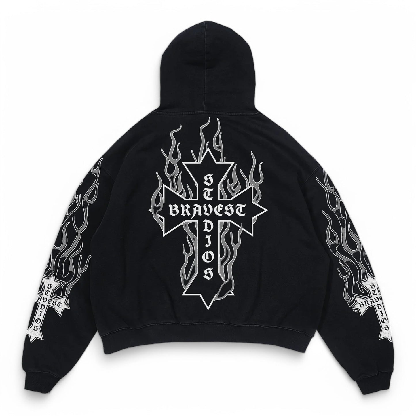 BRAVEST STUDIOS GREY ETERNAL HOODIE