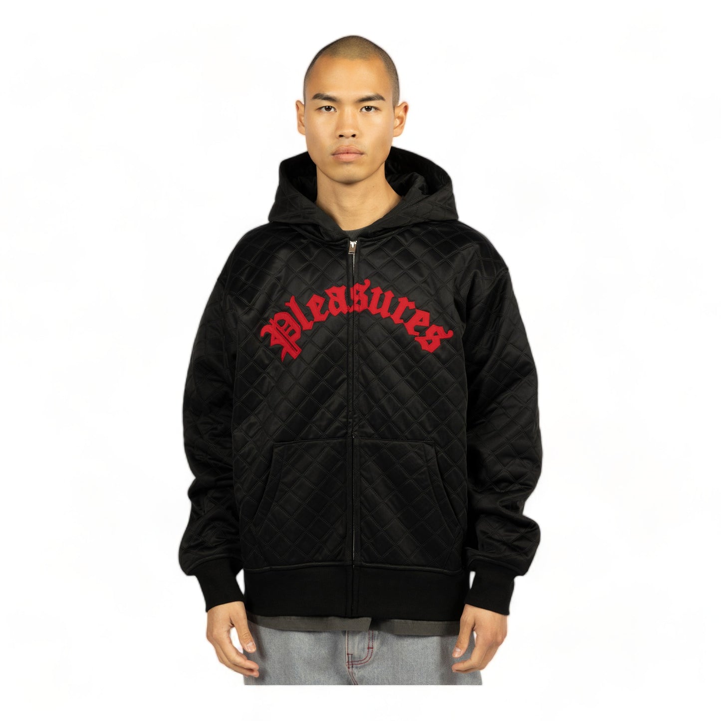 PLEASURES CONNECT ZIP HOODIE