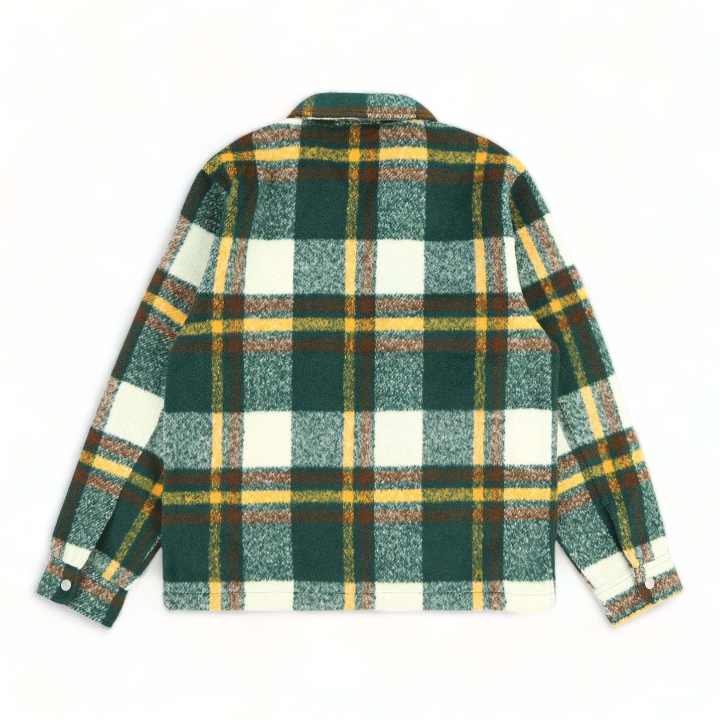 PLEASURES FOLKLORE PLAID WORK JACKET
