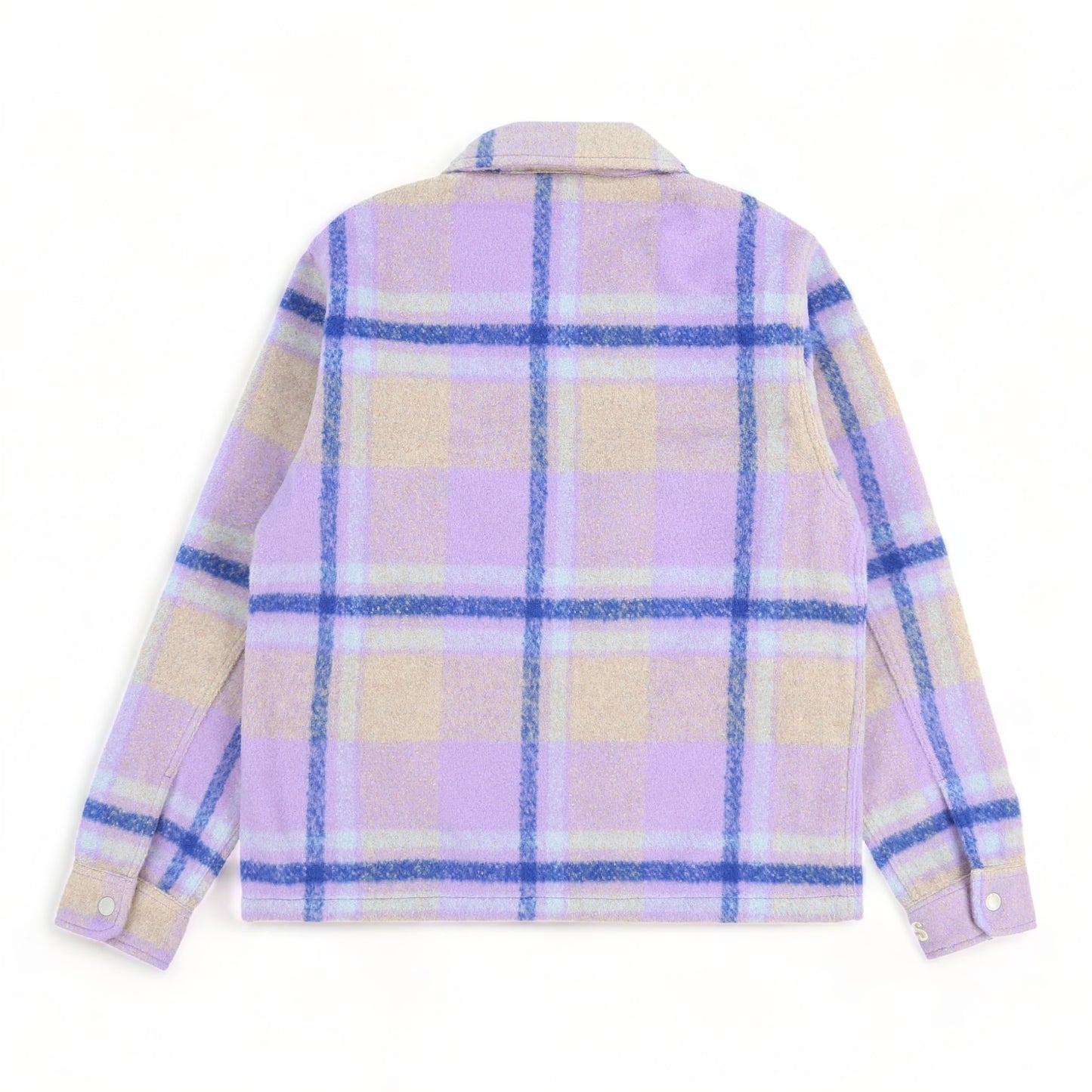 PLEASURES FOLKLORE PLAID WORK JACKET