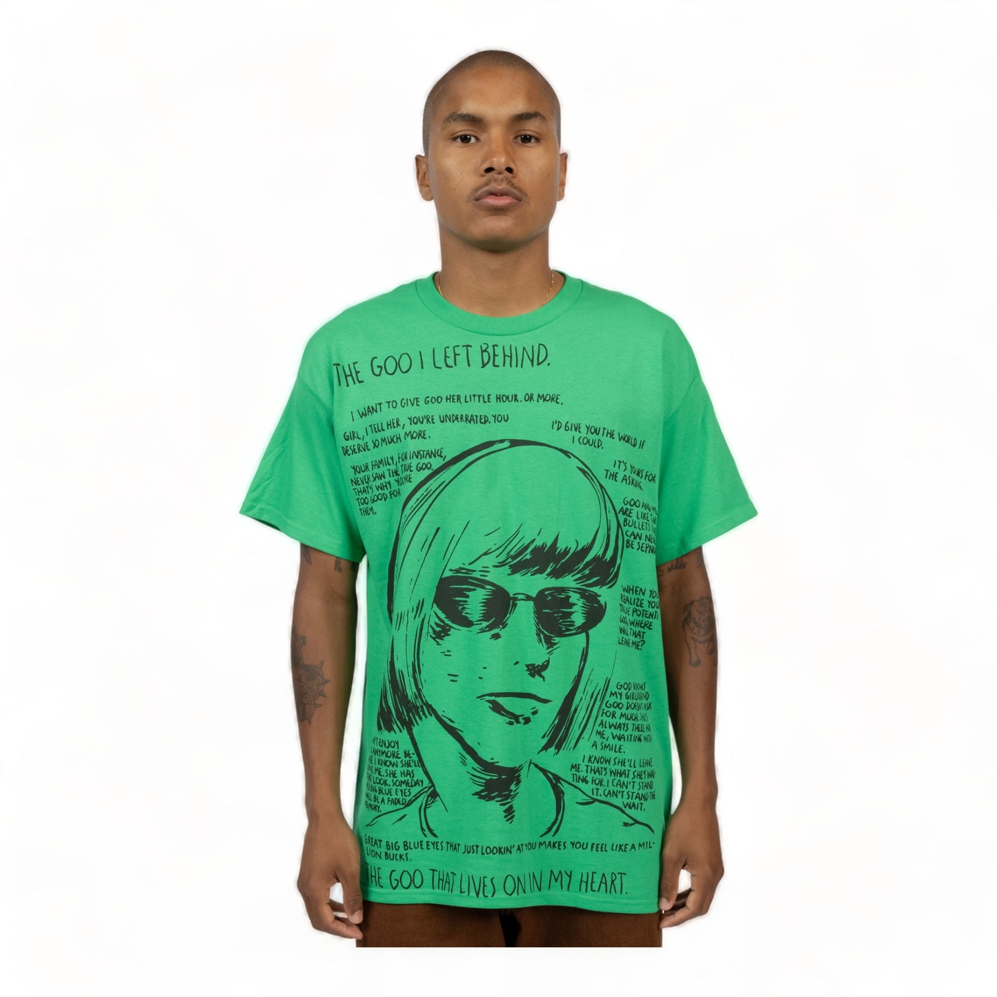 PLEASURES X SONIC YOUTH THE GOO T-SHIRT