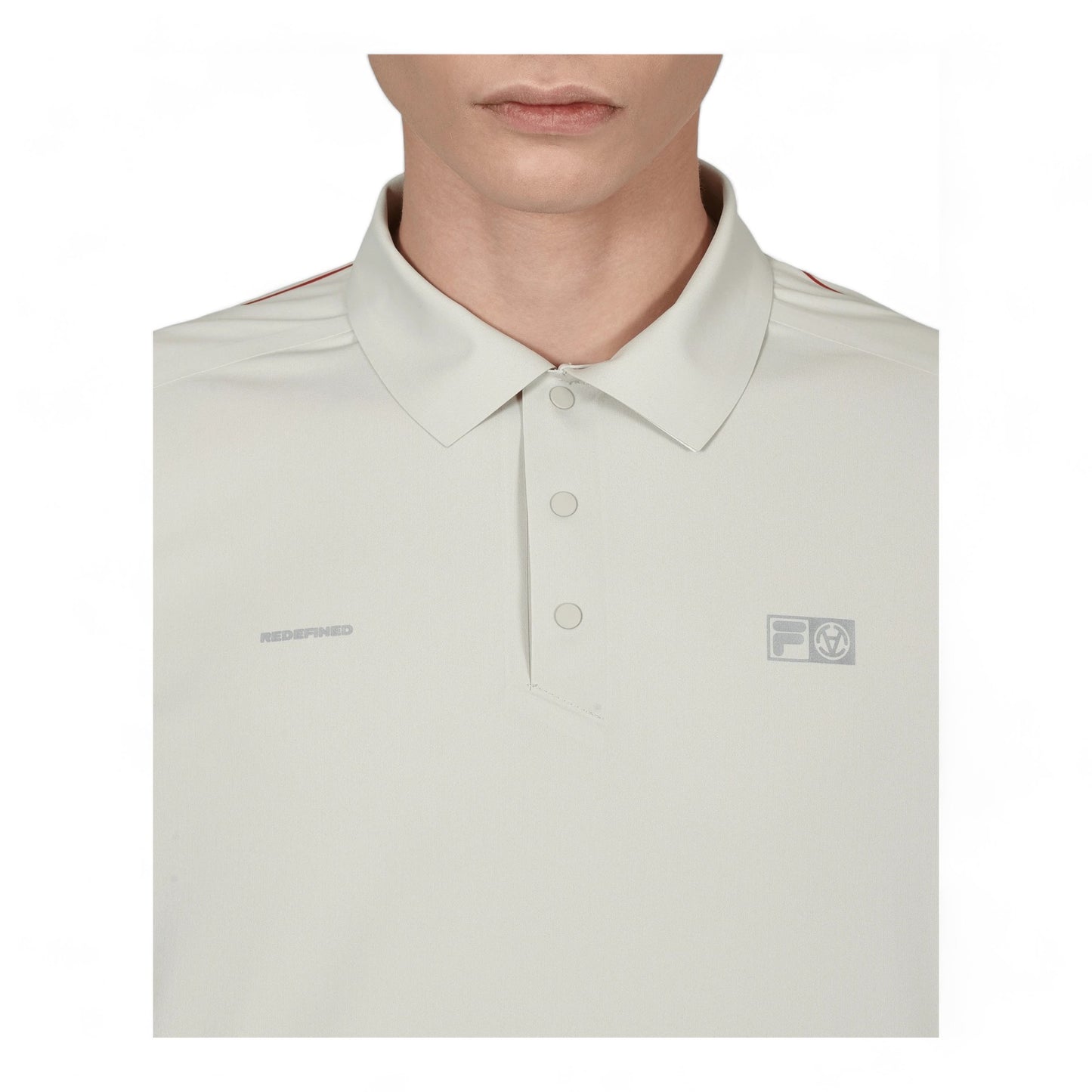 SLAM JAM X FILA REDEFINED LONGSLEEVE POLO SHIRT