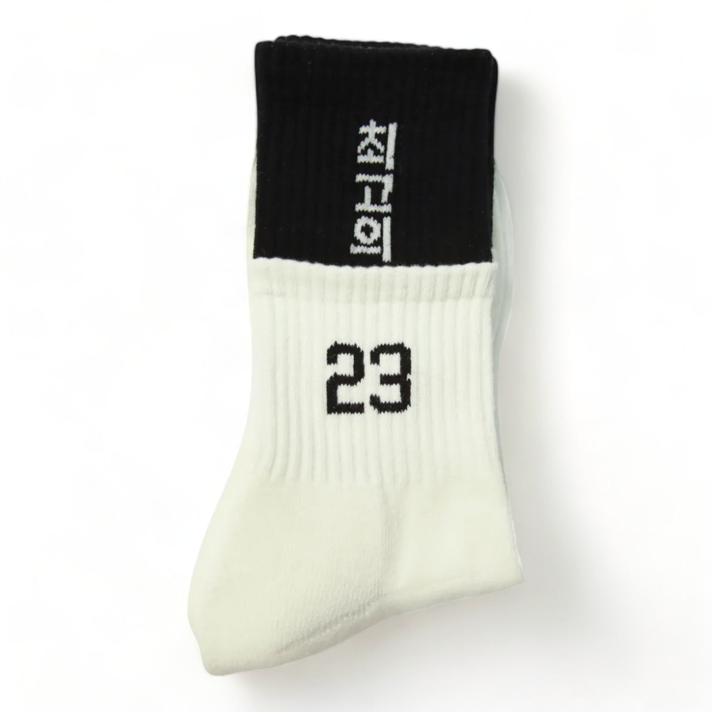 FOXTROT-UNIFORM DOUBLE TEAM SOCKS BLACK-CREAM