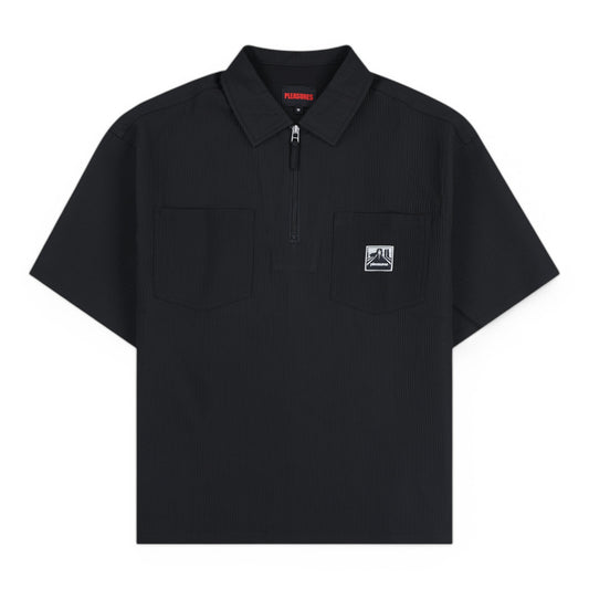 PLEASURES ELECTRON ZIP POLO