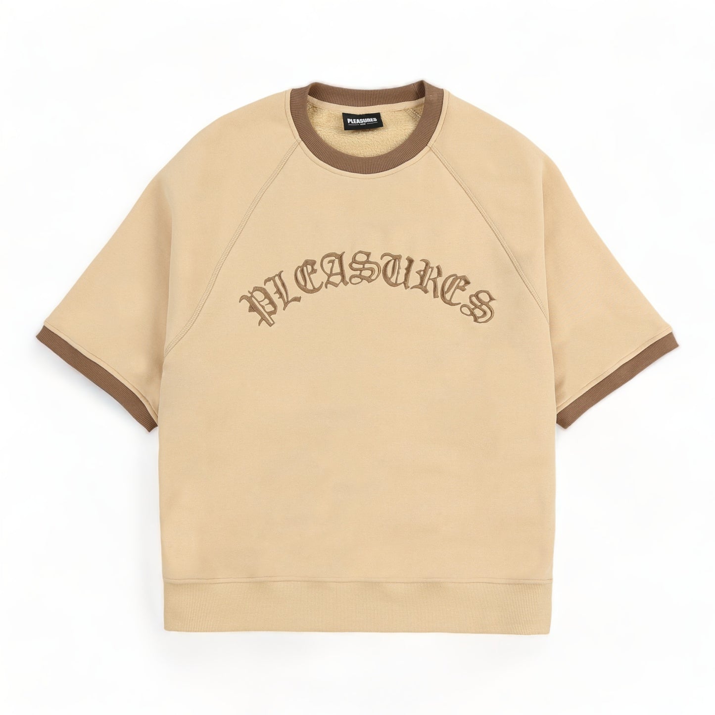 PLEASURES OLD E RINGER SS CREWNECK