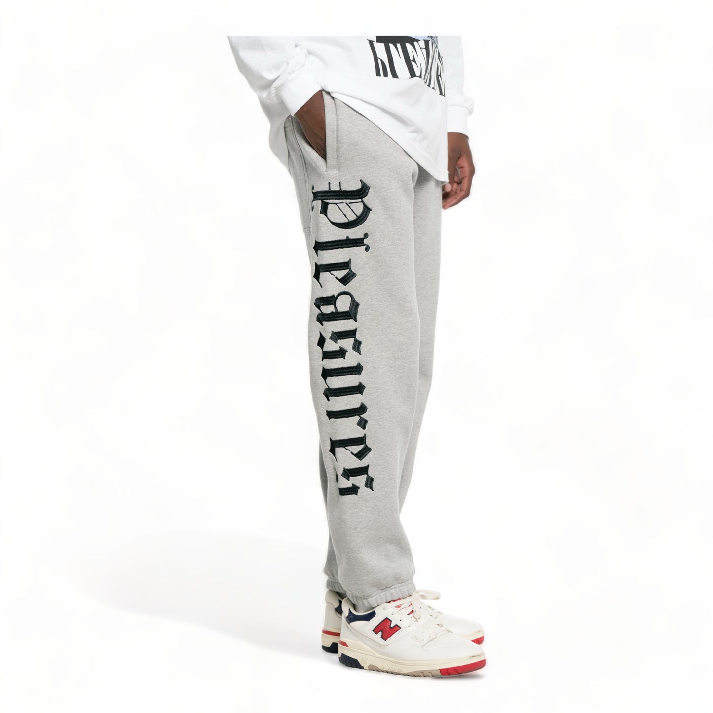 PLEASURES BURNOUT SWEATPANTS