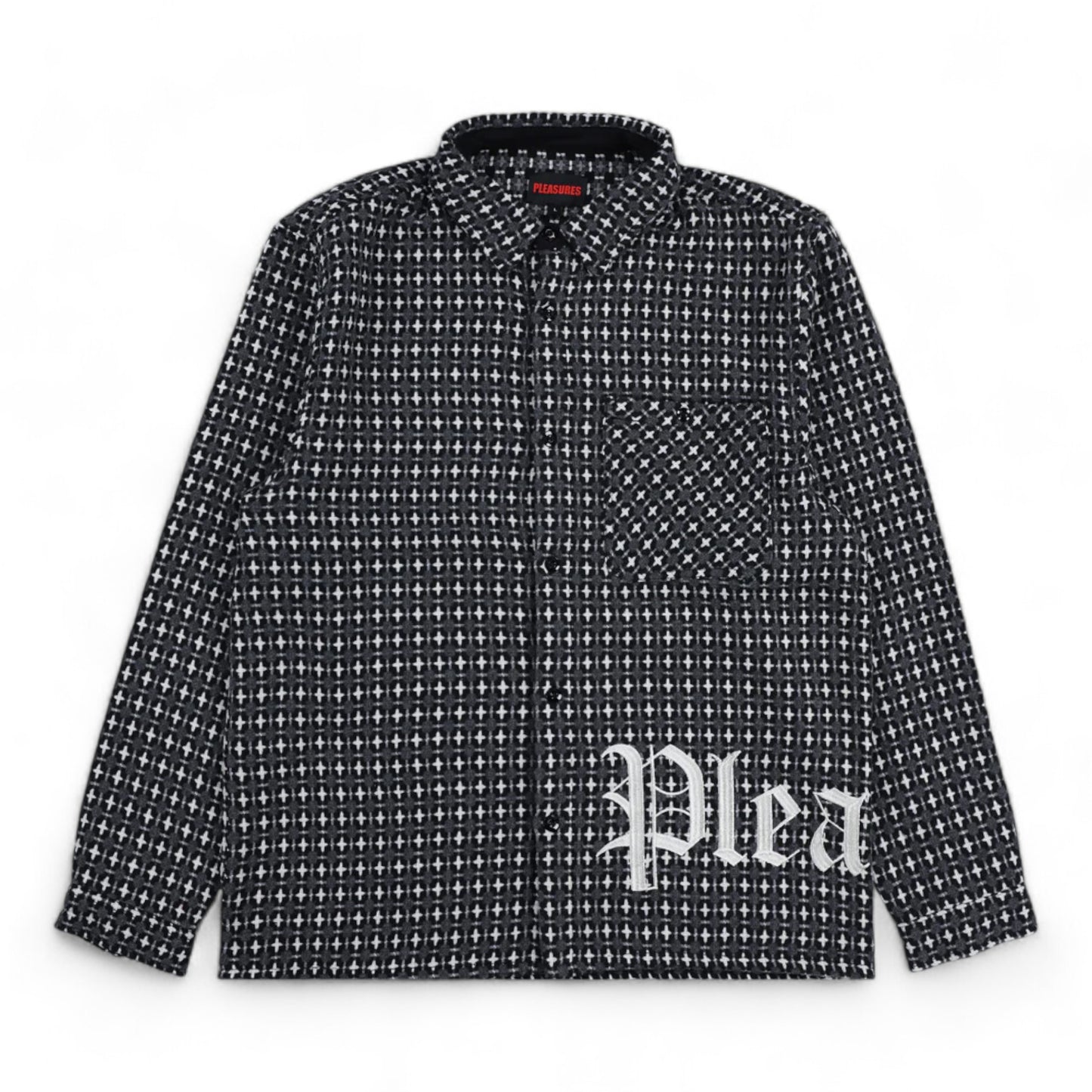 PLEASURES CROSS WORK SHIRT