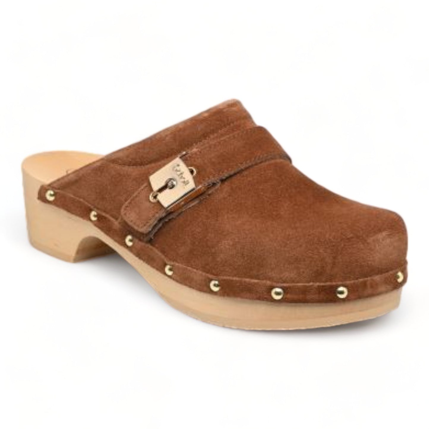 SCHOLL CLOGS COGNAC PESCURA CLOG 50