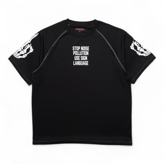 PLEASURES POLUTTION BOXY RAGLAN