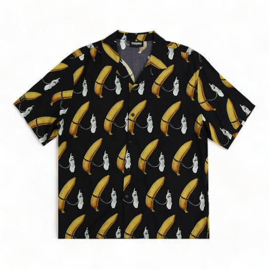 PLEASURES RINGS BUTTON DOWN