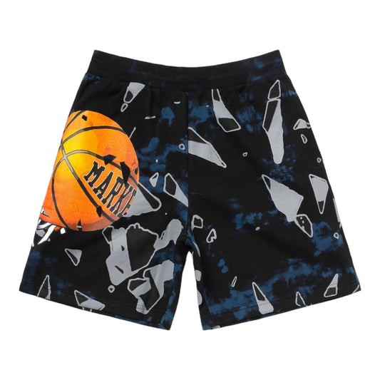 MARKET SHATTERED BACKBOARD TIE-DYE SWEATSHORTS