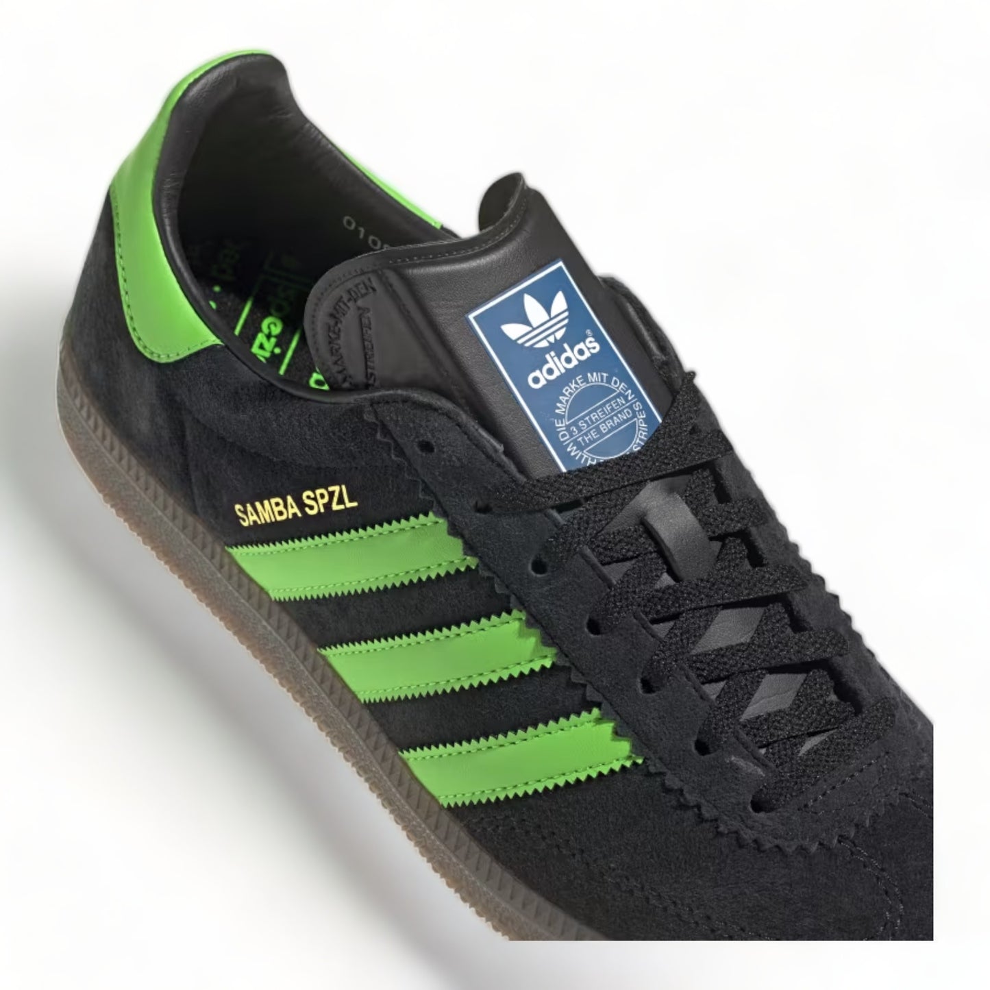 ADIDAS SAMBA DECO SPEZIAL 'BLACK LUCID LIME GUM'