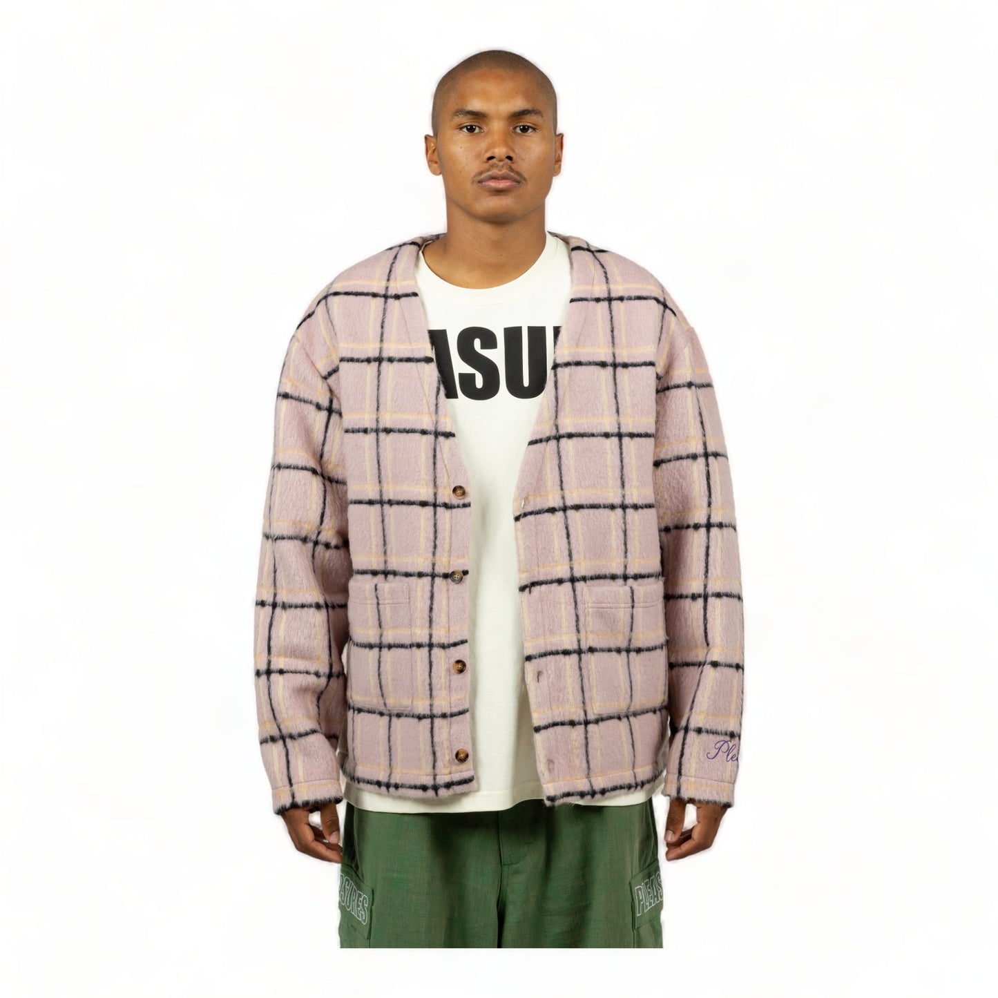 PLEASURES SAND CARDIGAN