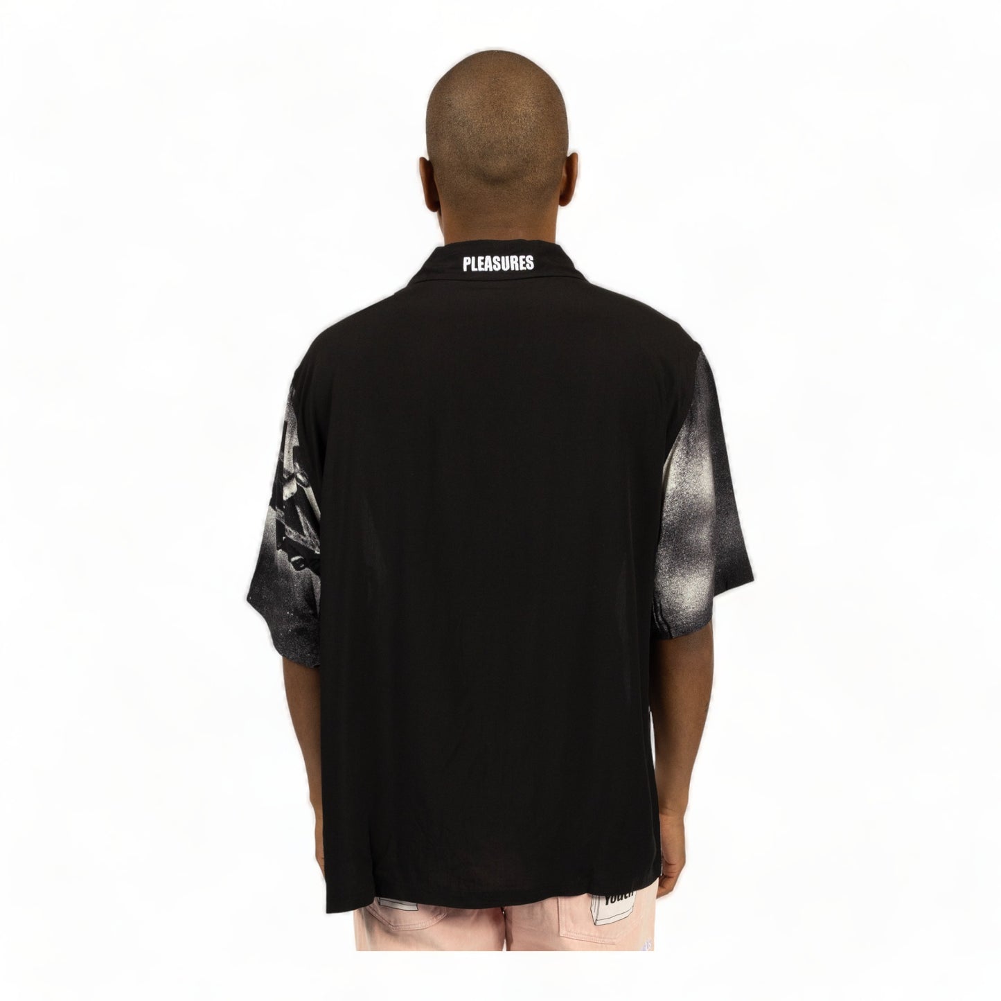 PLEASURES X SONIC YOUTH STAR POWER CAMP COLLAR SHIRT