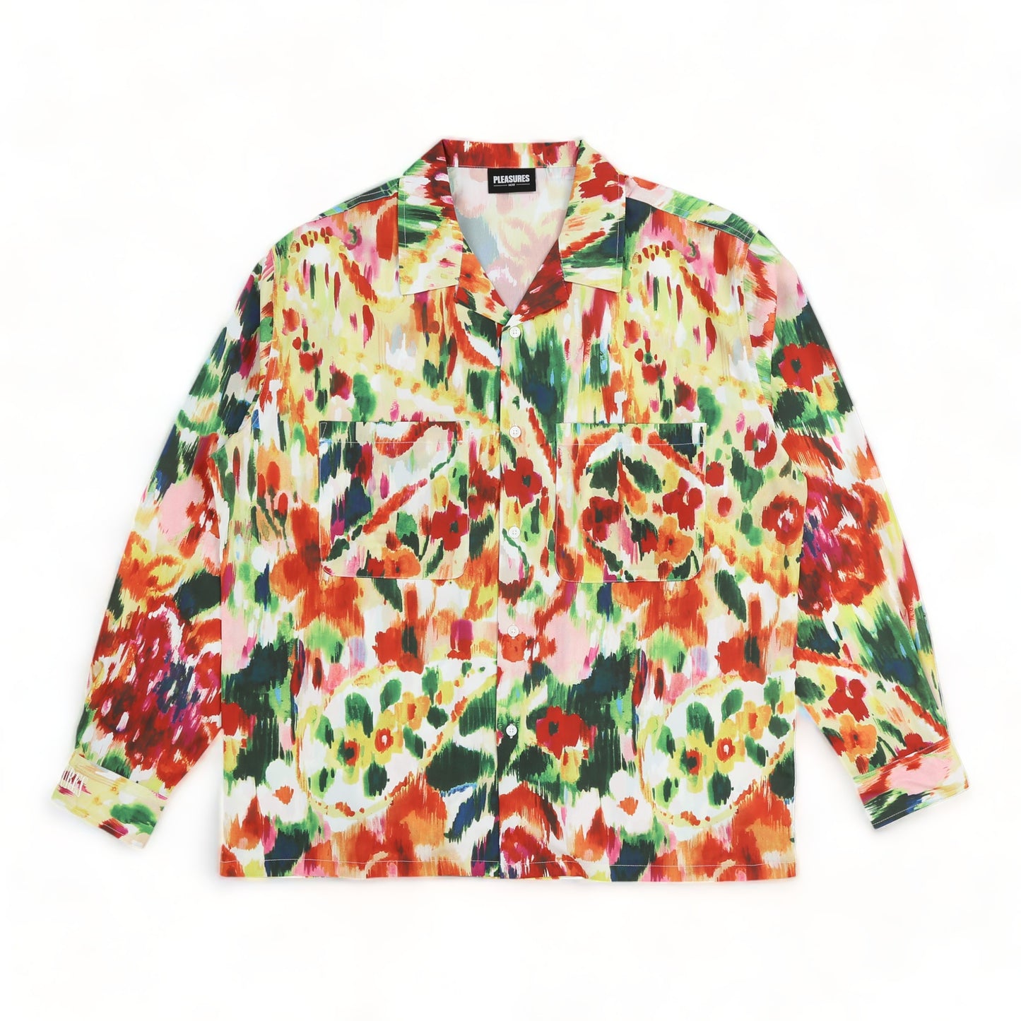PLEASURES TRIP LONG SLEEVE BUTTON DOWN