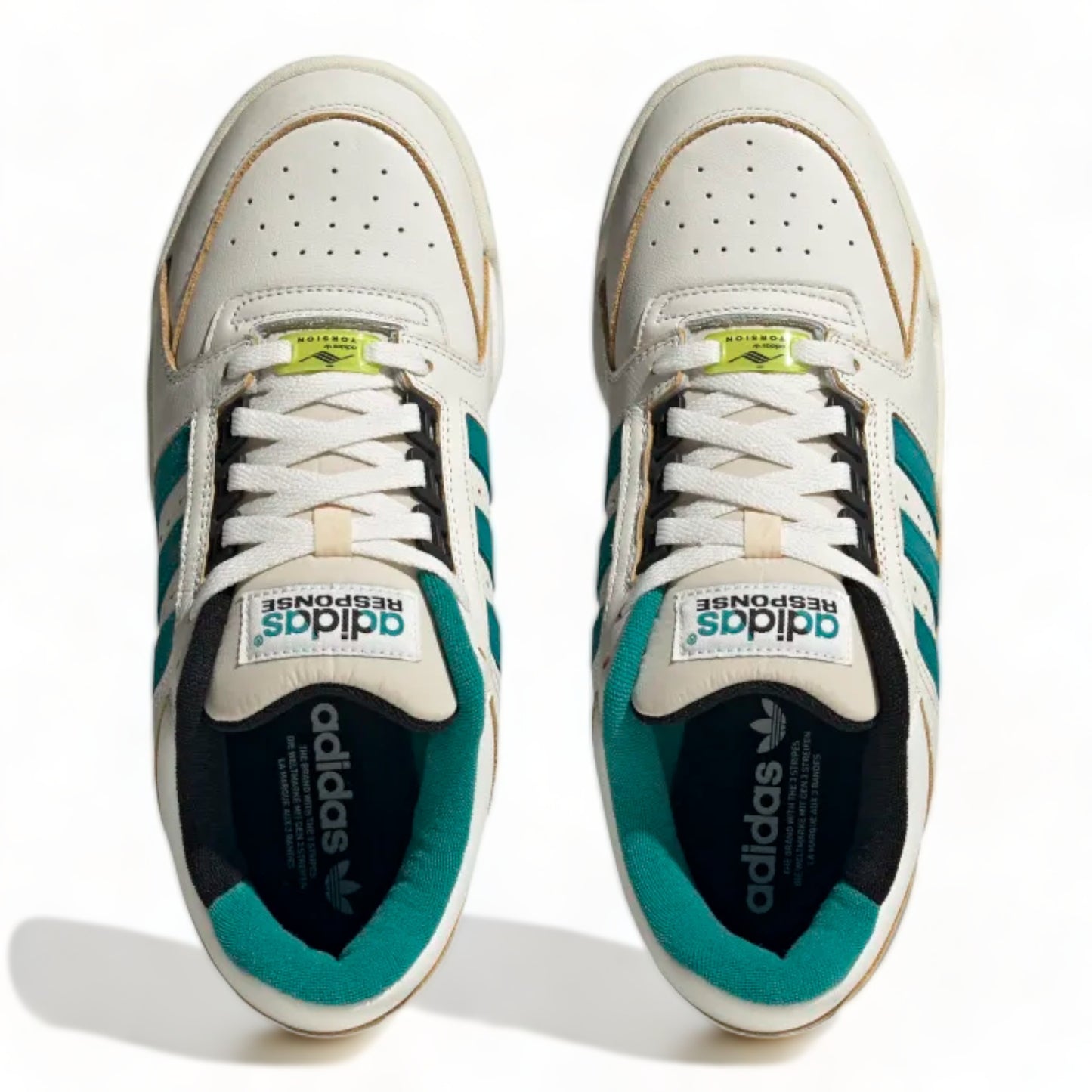 ADIDAS TORSION TENNIS LOW 'WHITE EQUIPMENT GREEN'