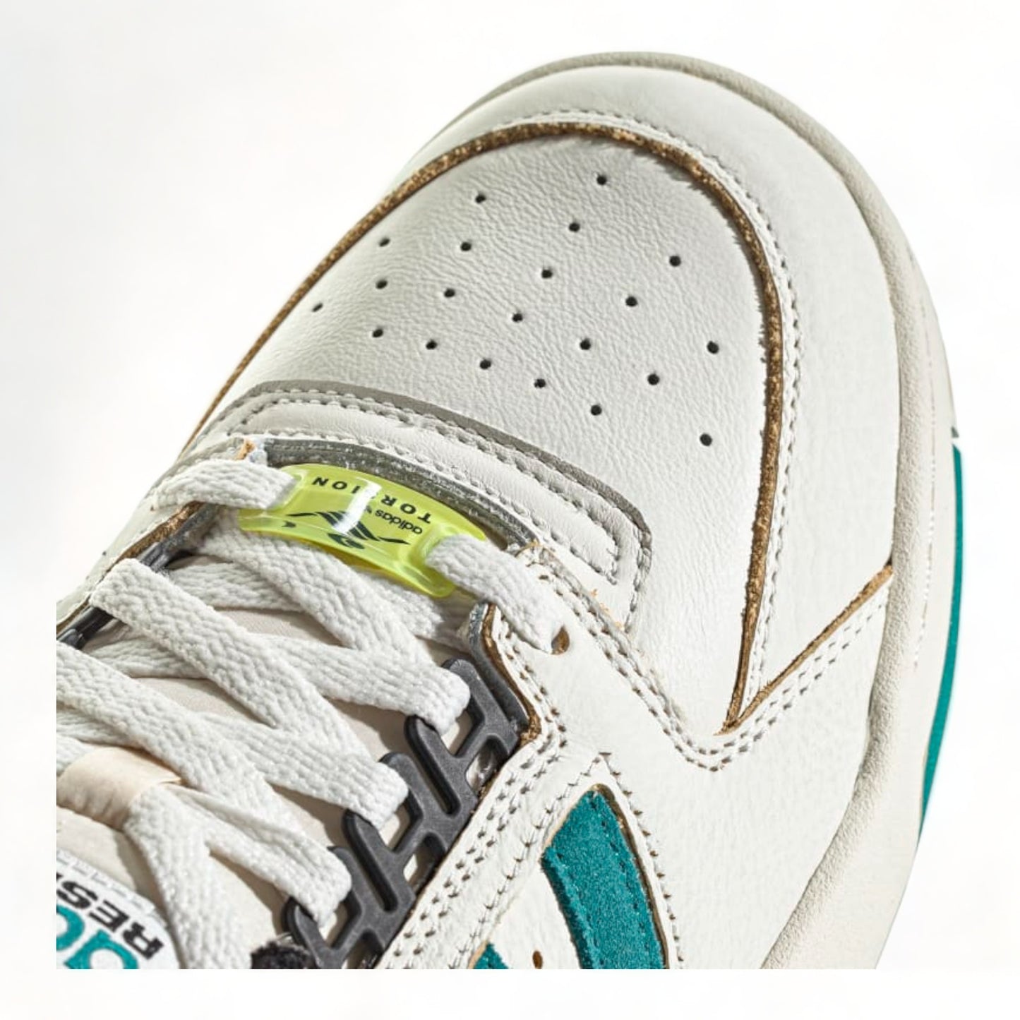 ADIDAS TORSION TENNIS LOW 'WHITE EQUIPMENT GREEN'