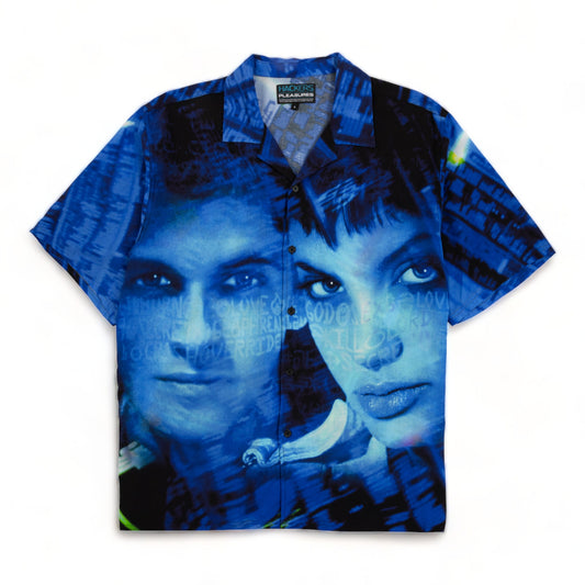 PLEASURES VIRUS RAYON BUTTON DOWN