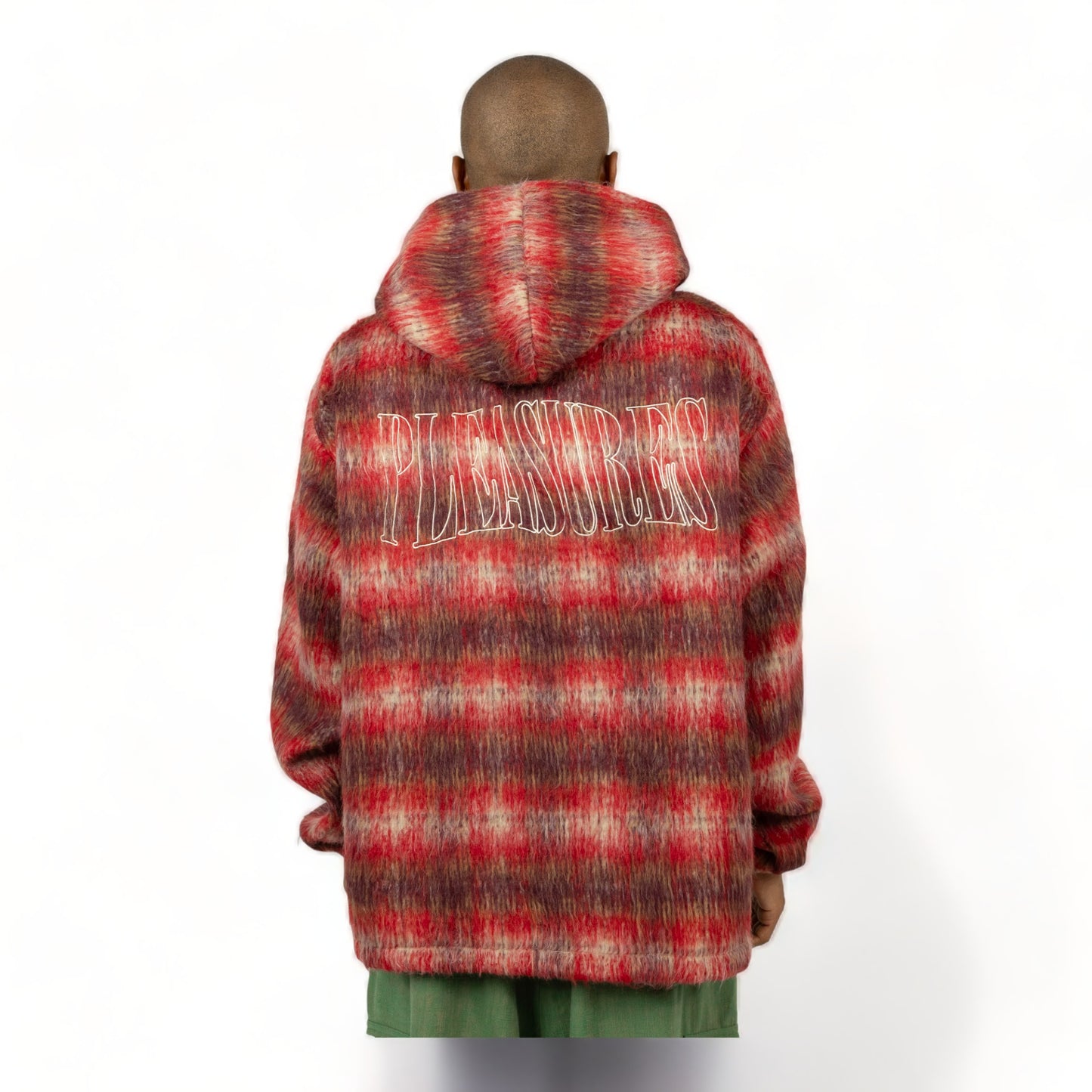 PLEASURES NAMELESS PONCHO HOODIE