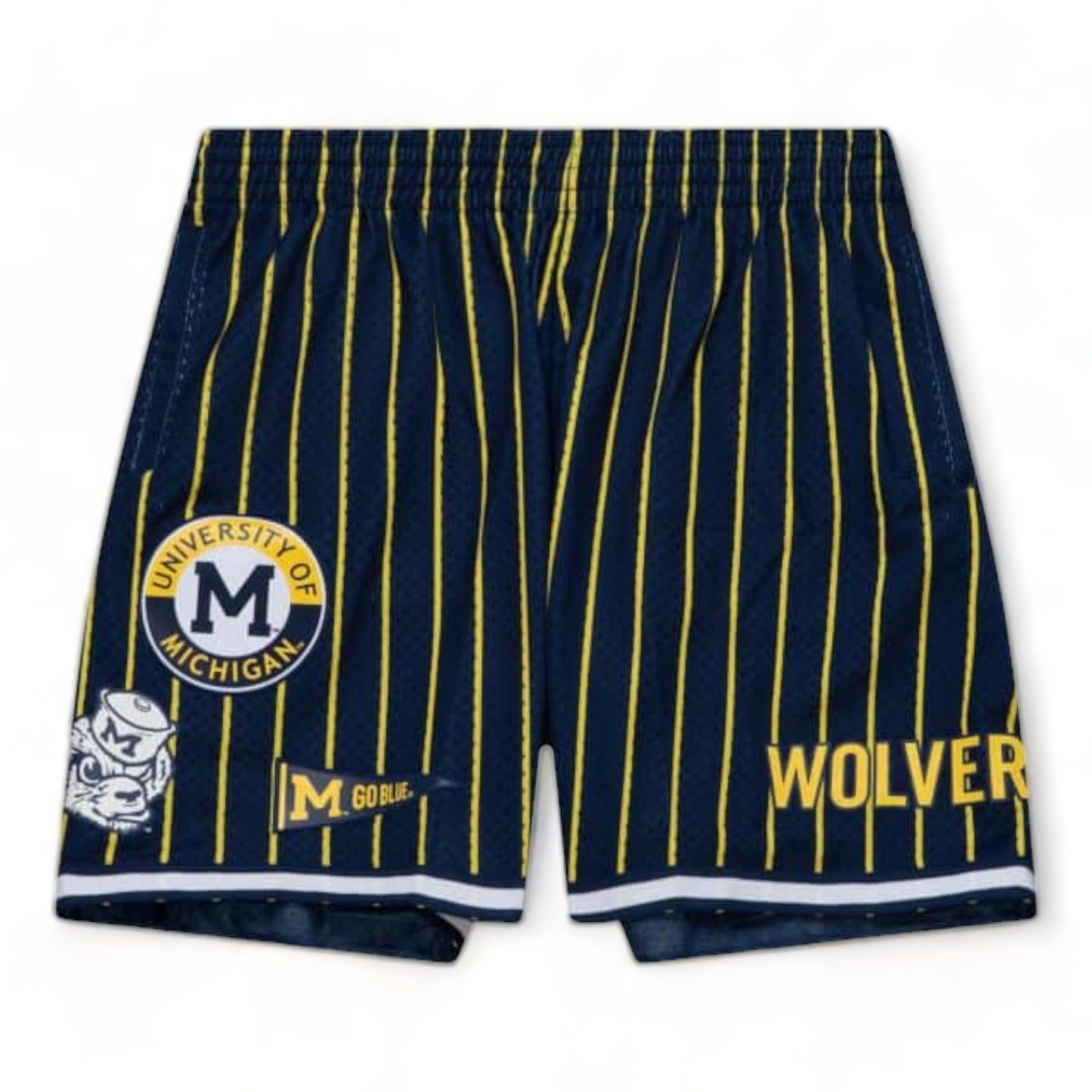 MITCHELL & NESS CITY COLLECTION MESH SHORTS UNIVERSITY OF MICHIGAN