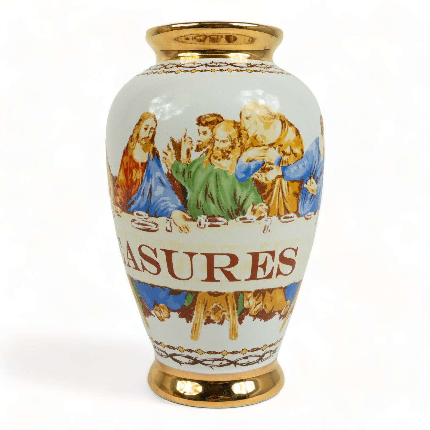 PLEASURES SUPPER CERAMIC VASE