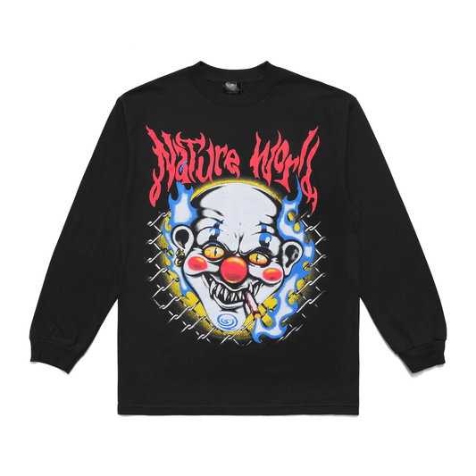 NATURE WORLD CLOWN LONG SLEEVE SHIRT - deviceone