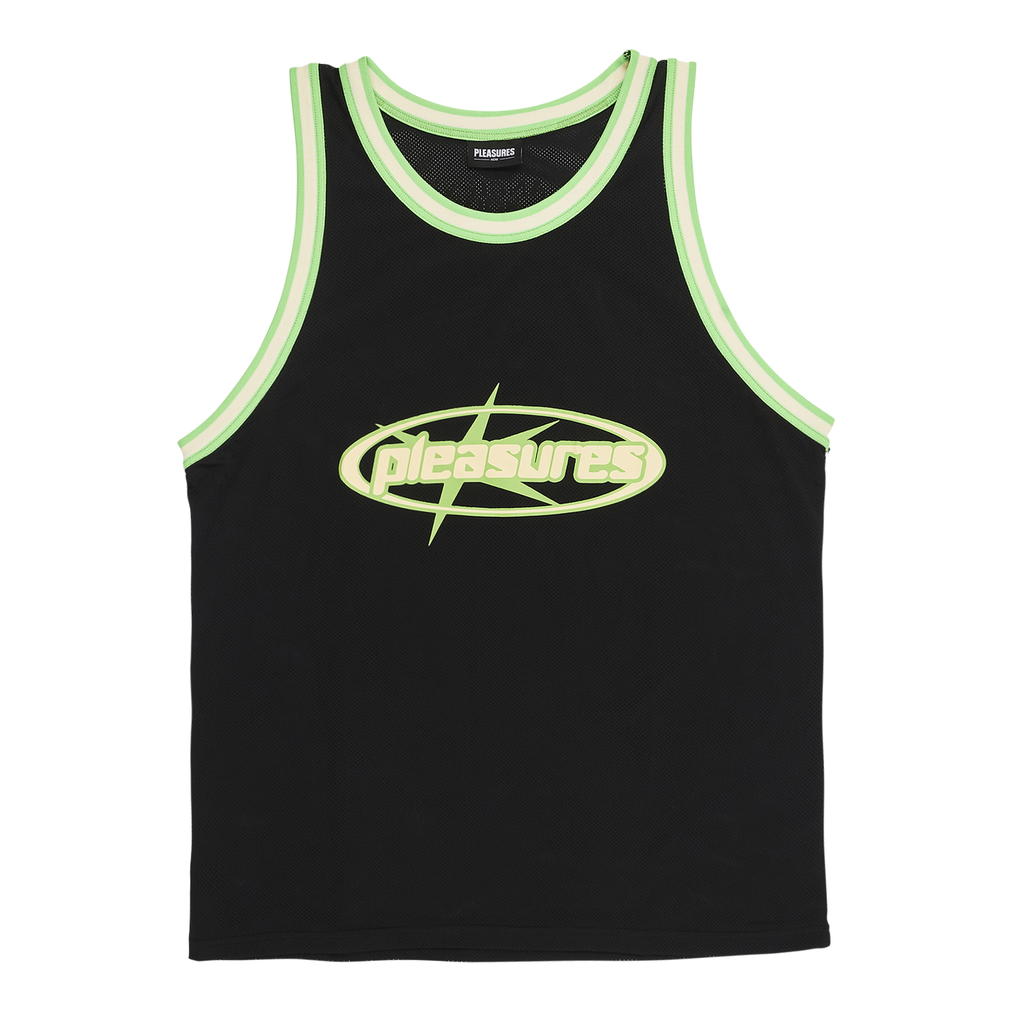 PLEASURES GRIM BASKETBALL JERSEY - deviceone