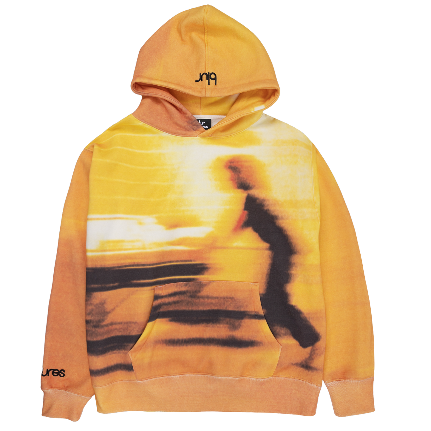 PLEASURES BLUR HOODIE - deviceone