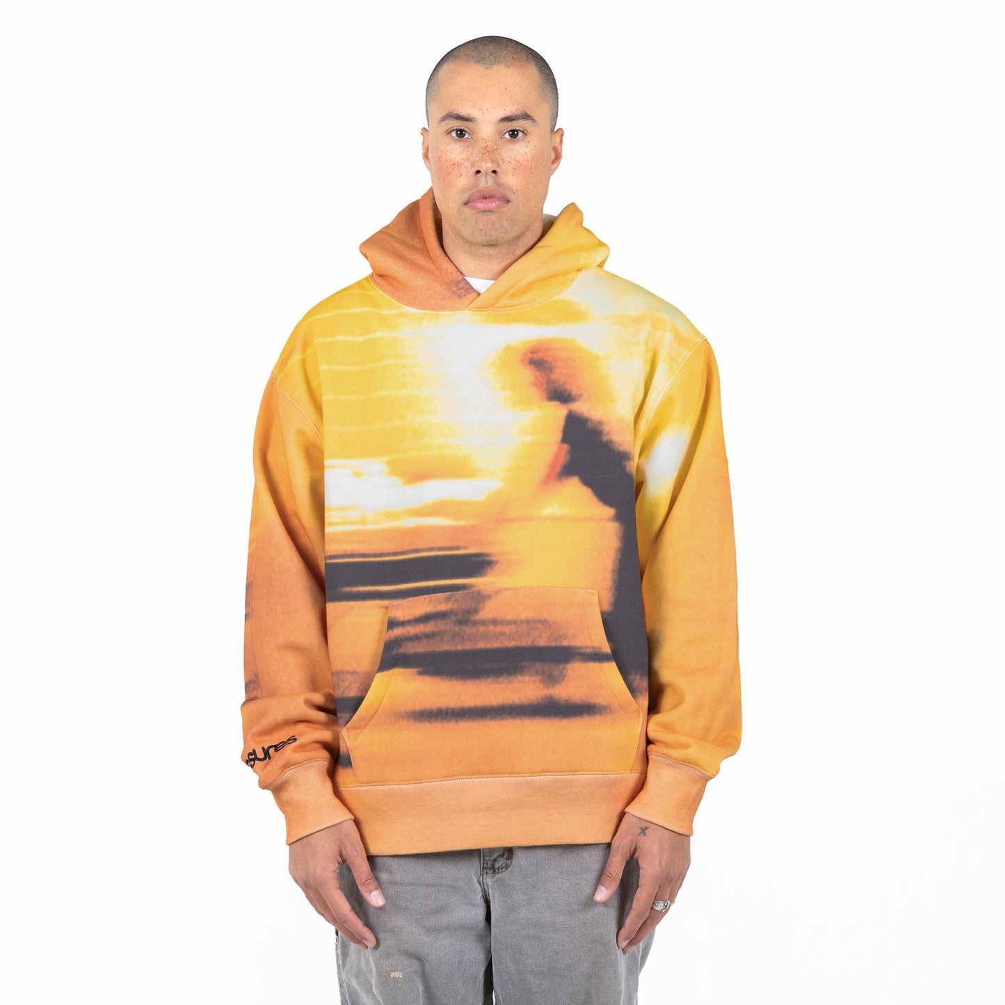 PLEASURES BLUR HOODIE - deviceone