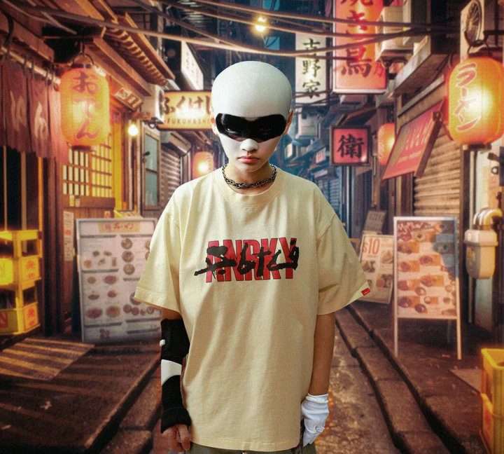 Sabotage Surplus Akira Cream Ss Tee