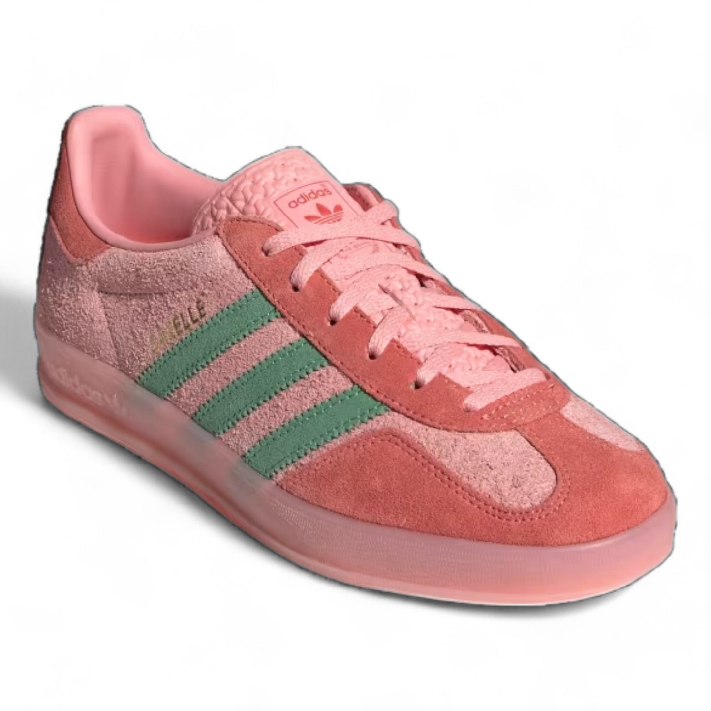 WMNS GAZELLE INDOOR 'PINK SPARK PRELOVED GREEN'