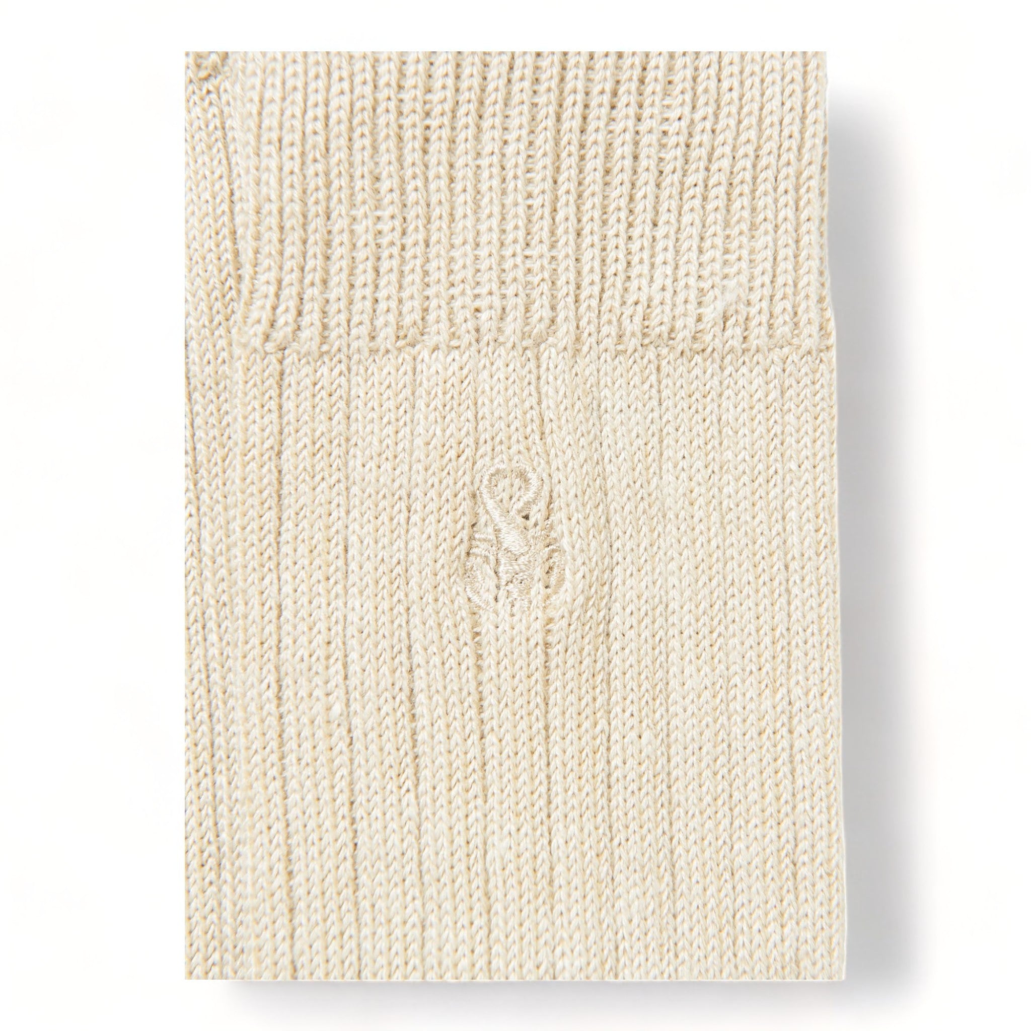 Sophnet. Cotton Linen Ribbed Socks