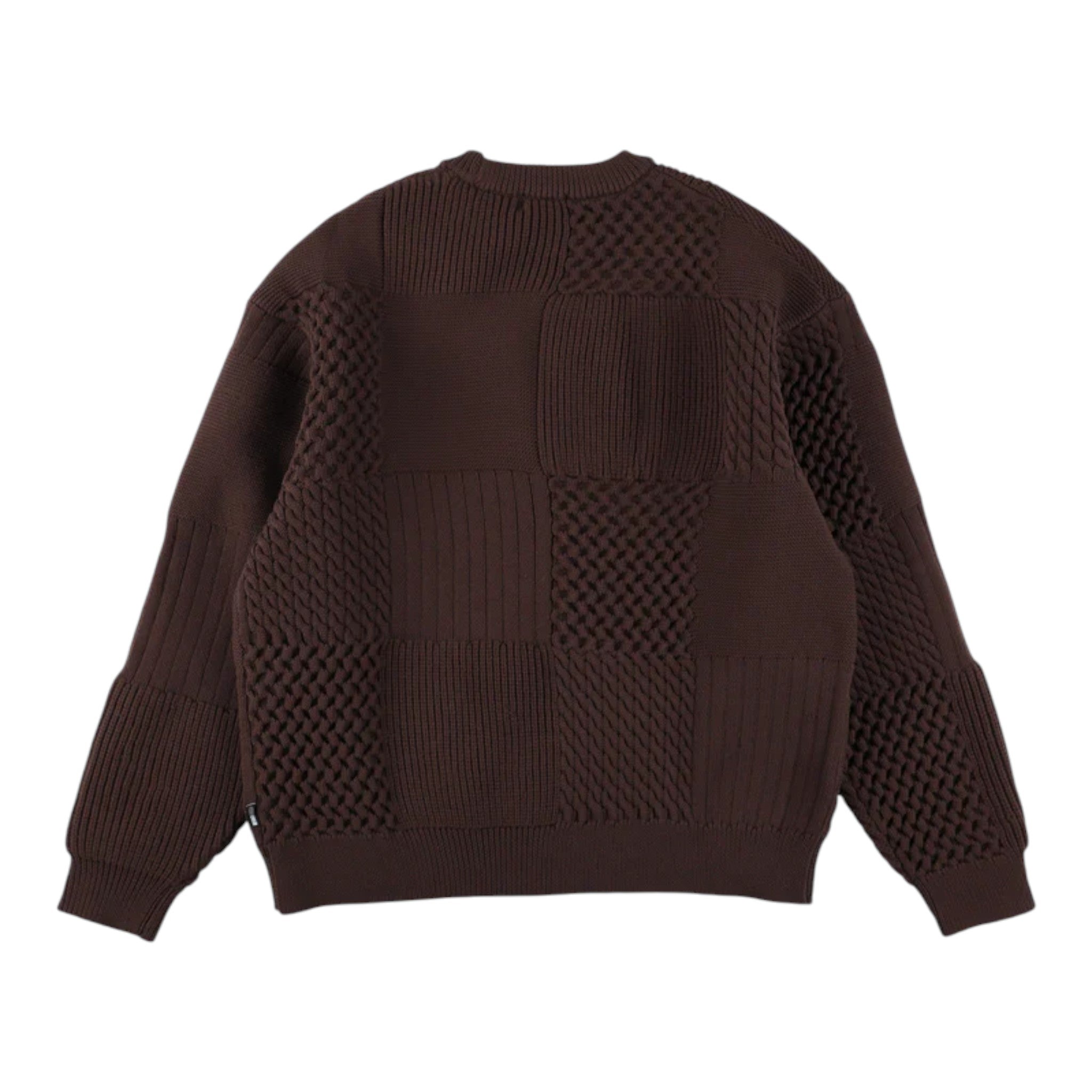 Wind And Sea Patchwork Knit Sweater
