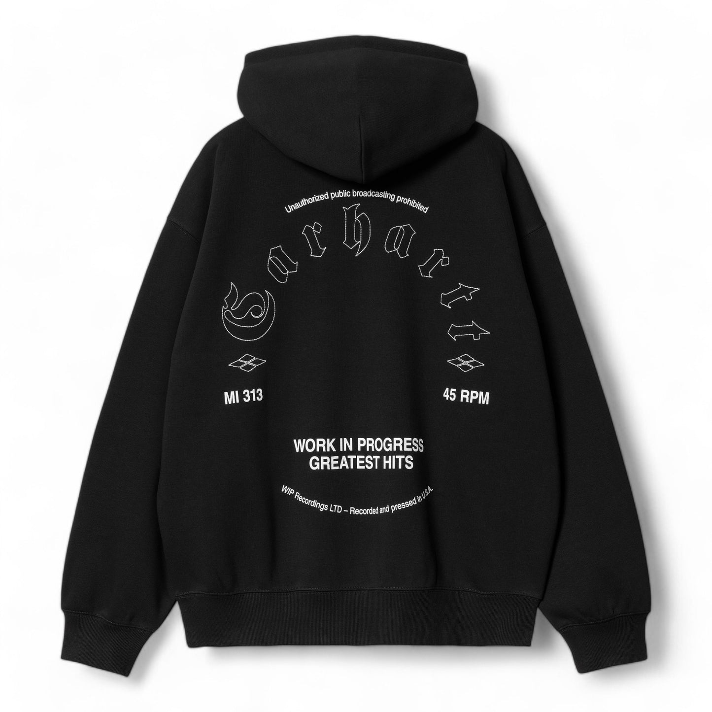 CARHARTT WIP HOODED GREATEST HITS SWEAT