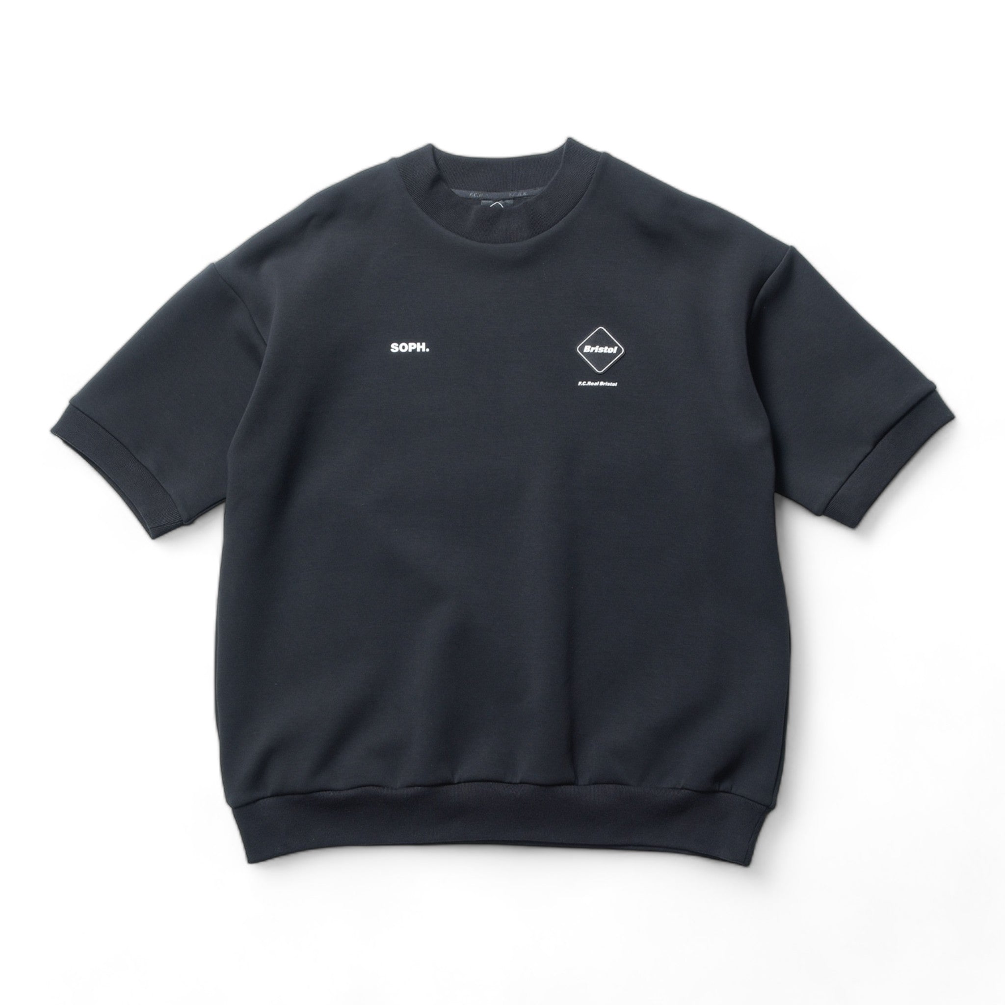 F.c Real Bristol Tech Sweat S/s Team Crewneck Baggy Top