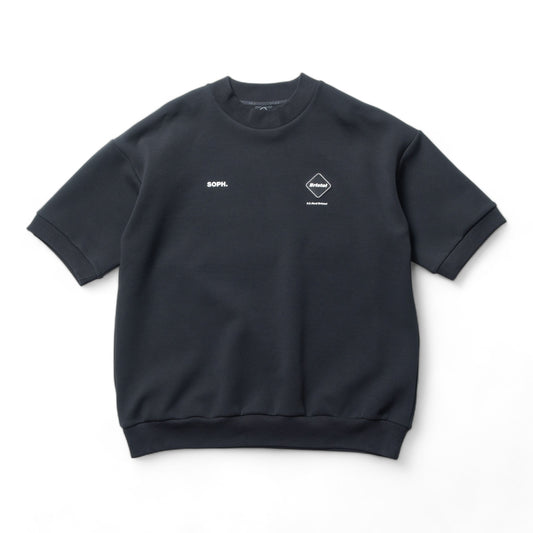 F.C REAL BRISTOL TECH SWEAT S/S TEAM CREWNECK BAGGY TOP