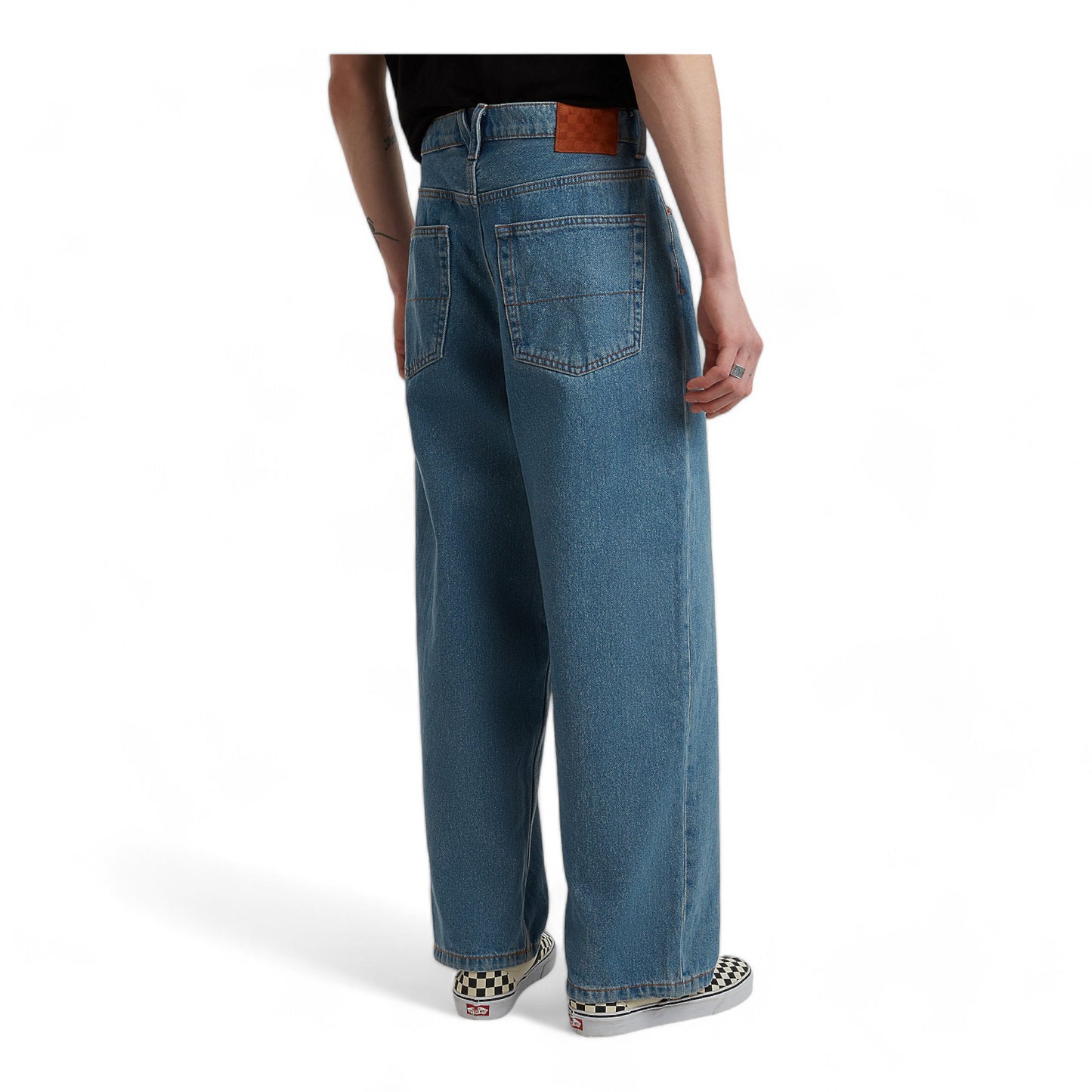 VANS CHECK 5 BAGGY DENIM TROUSERS