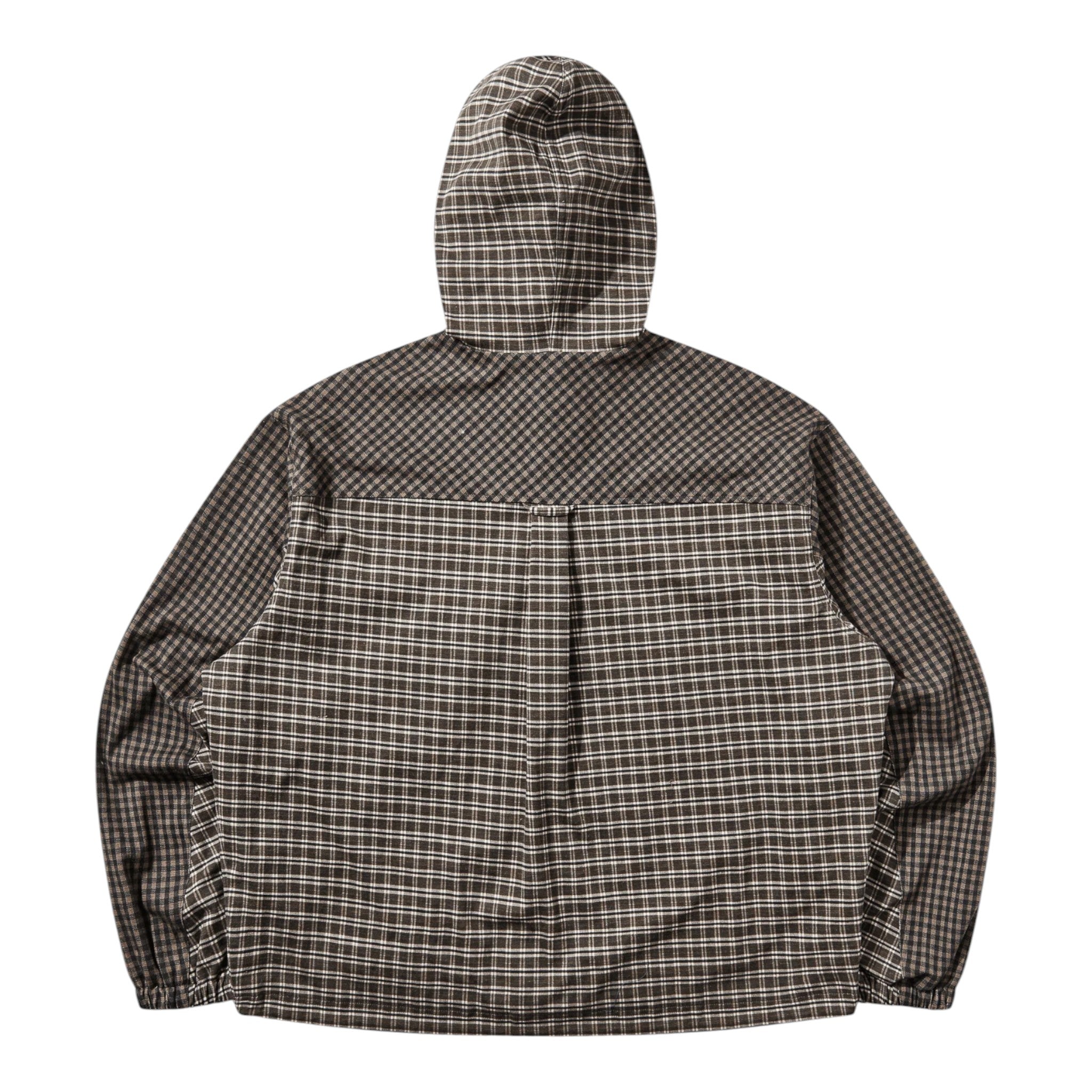 Umbro Double Plaid Overshirt Dark Brown