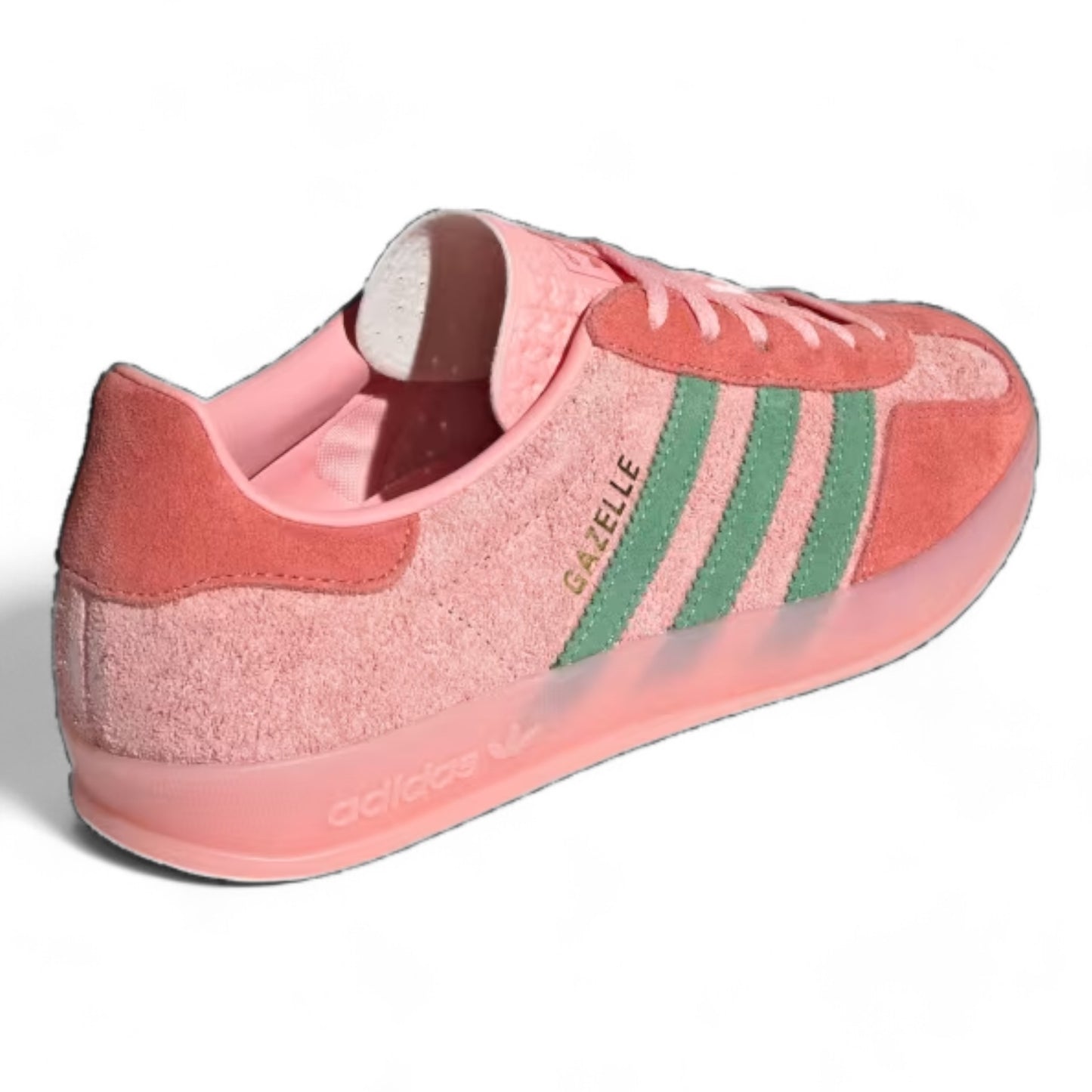 WMNS GAZELLE INDOOR 'PINK SPARK PRELOVED GREEN'