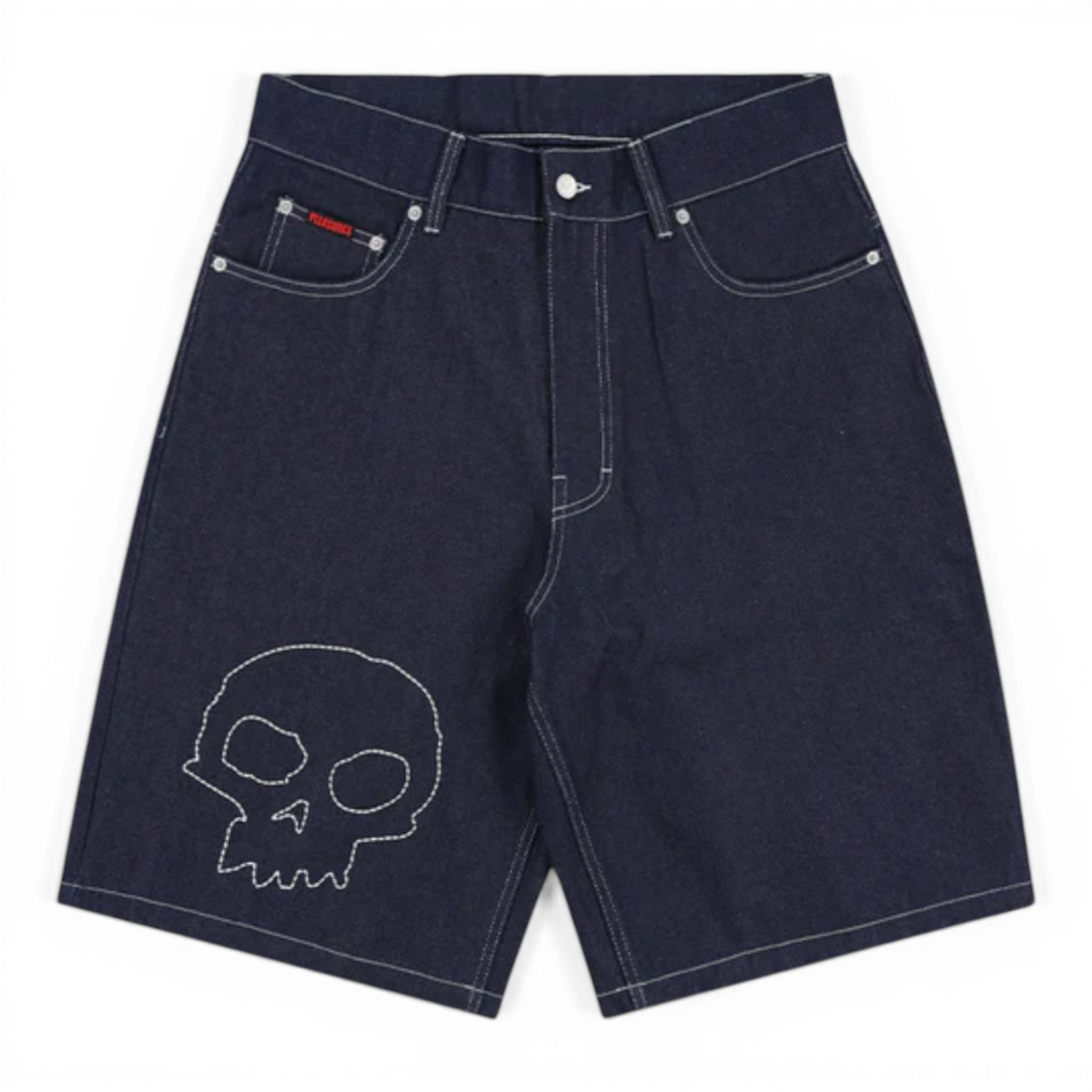 Pleasures Skull Jorts