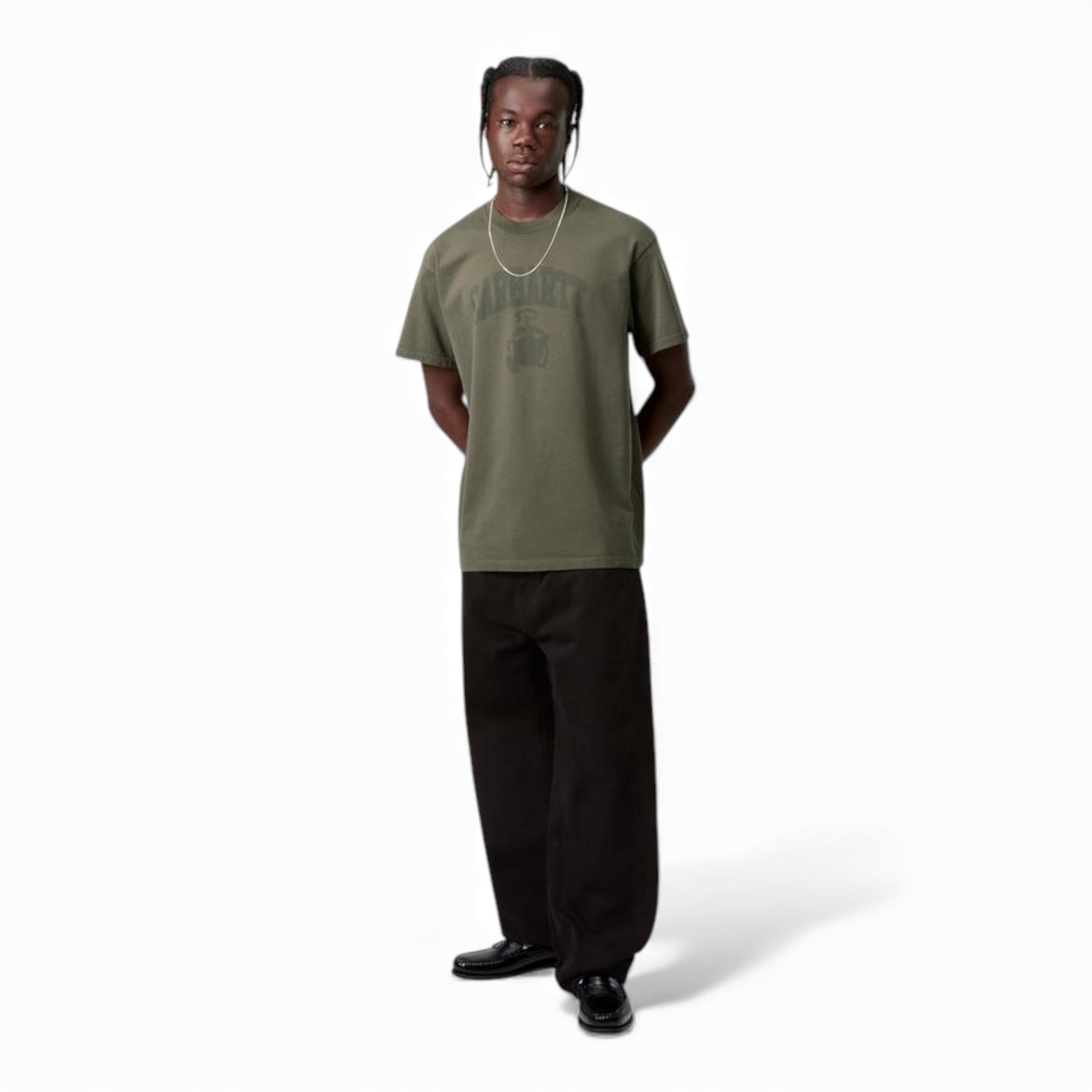 Carhartt WIP S/s Faded Pond Corps T-shirt