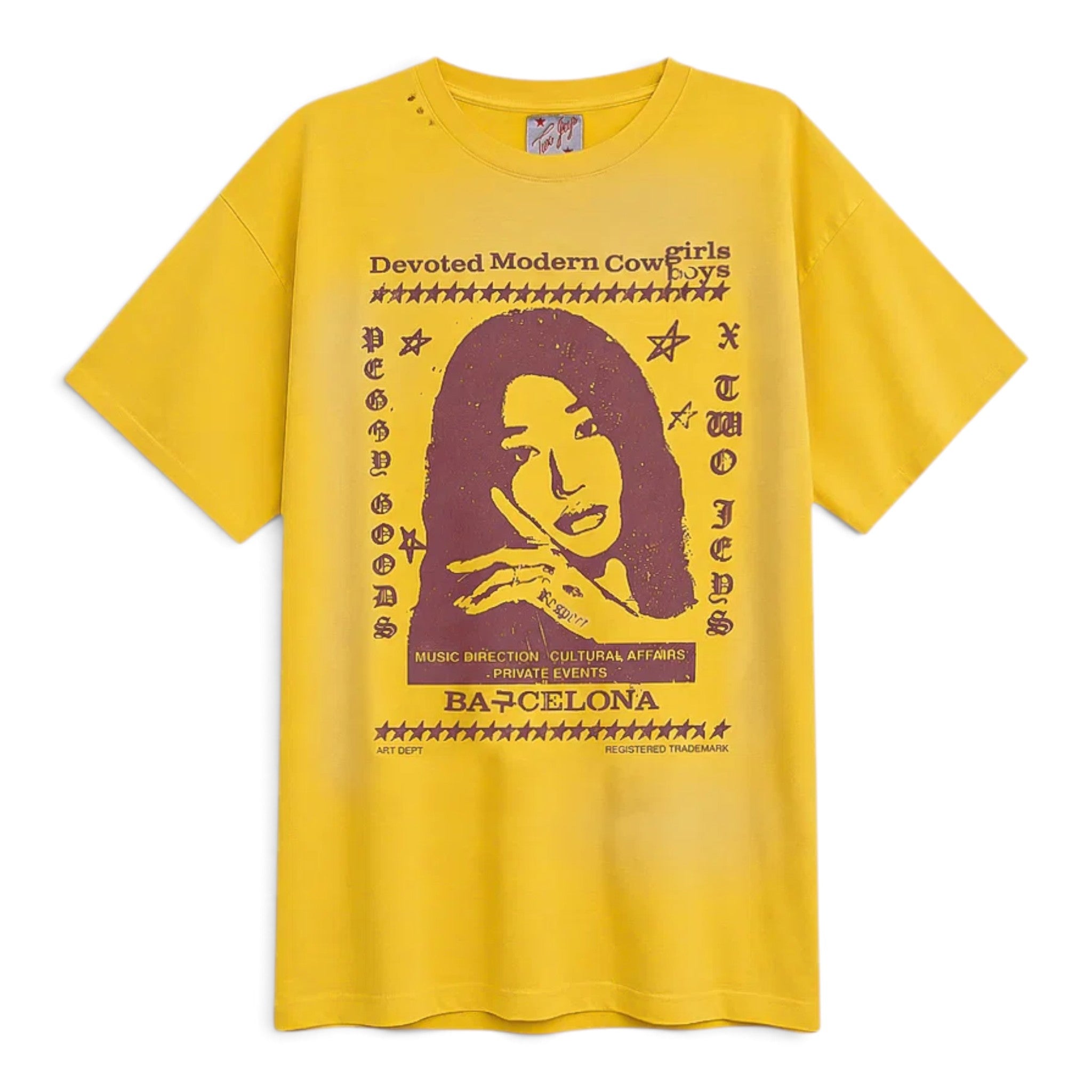 TwoJeys TJ x PG Bussines Tee Yellow