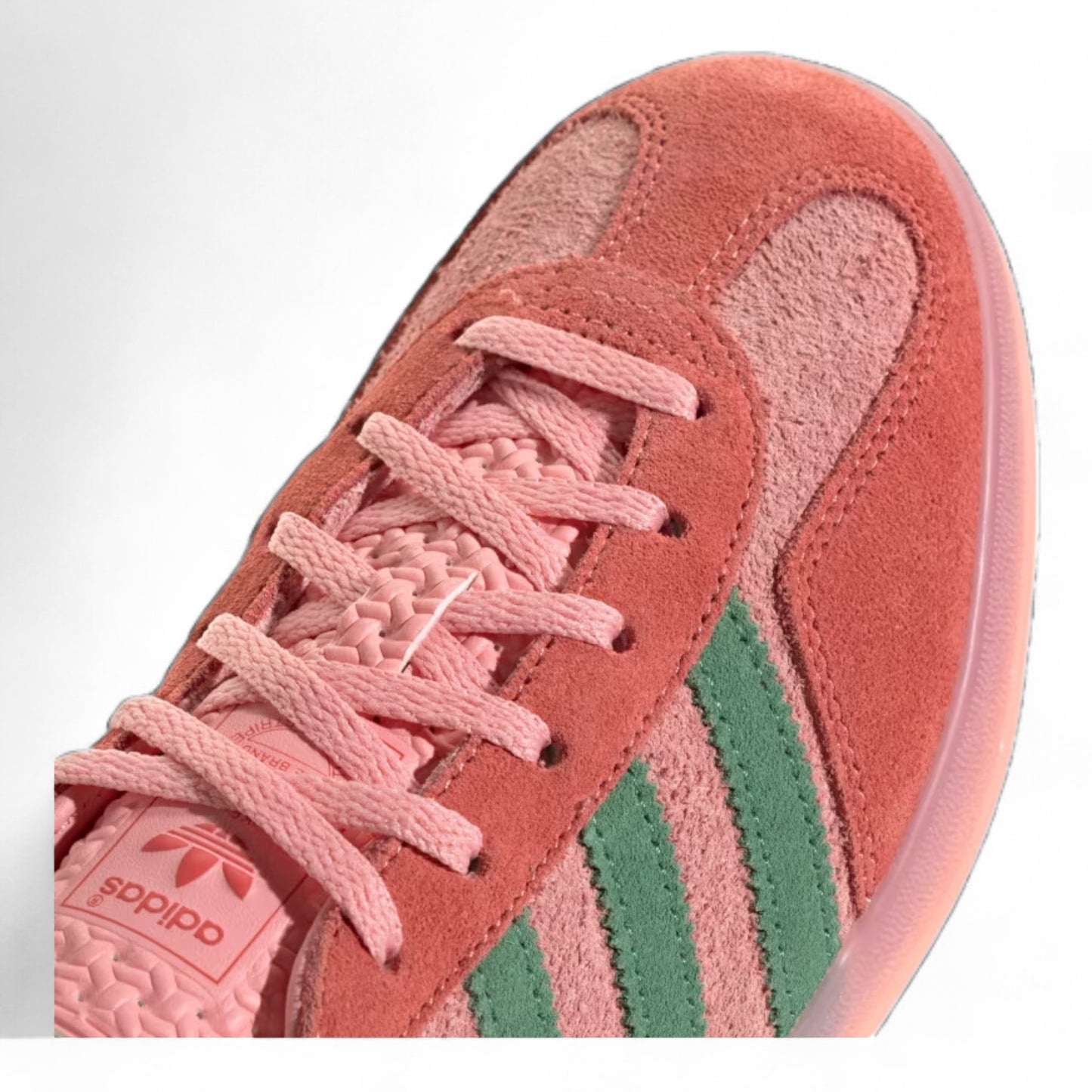 WMNS GAZELLE INDOOR 'PINK SPARK PRELOVED GREEN'