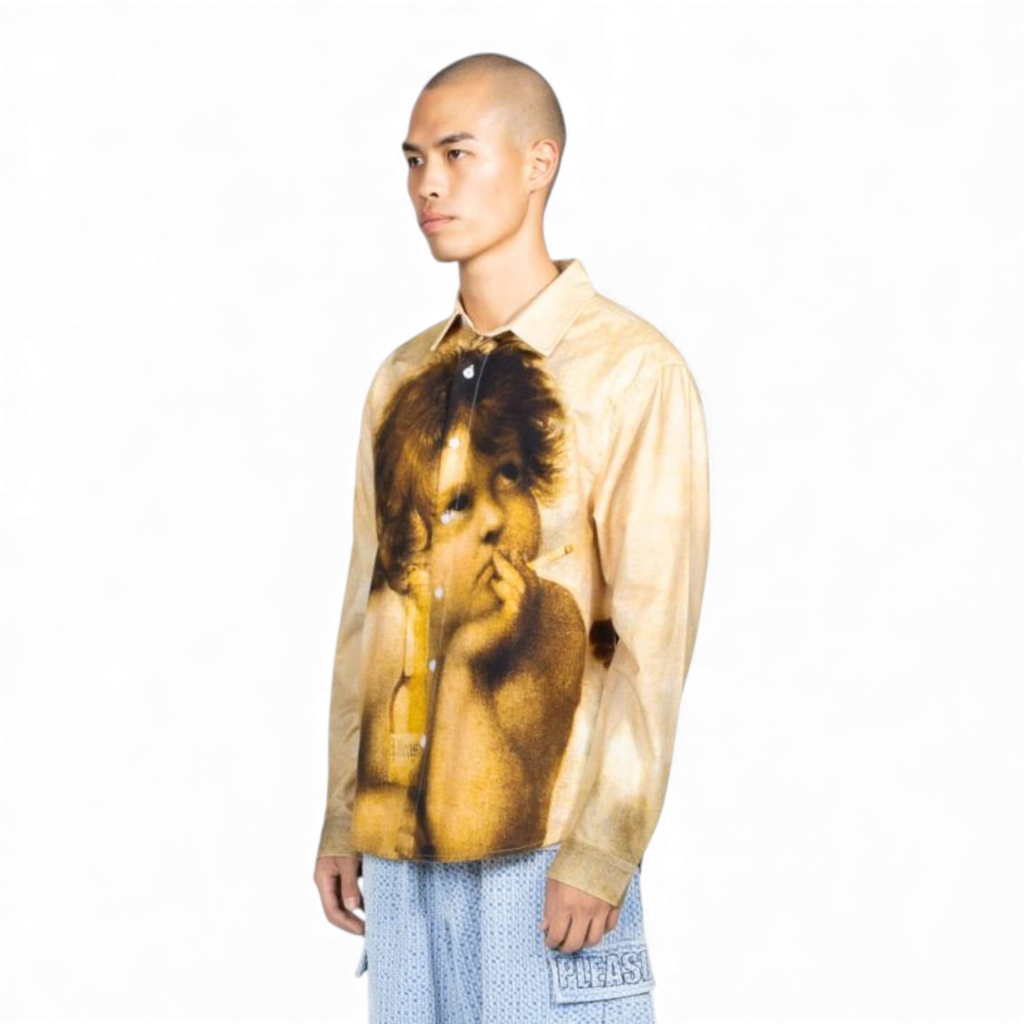 Pleasures Cherub Button Up