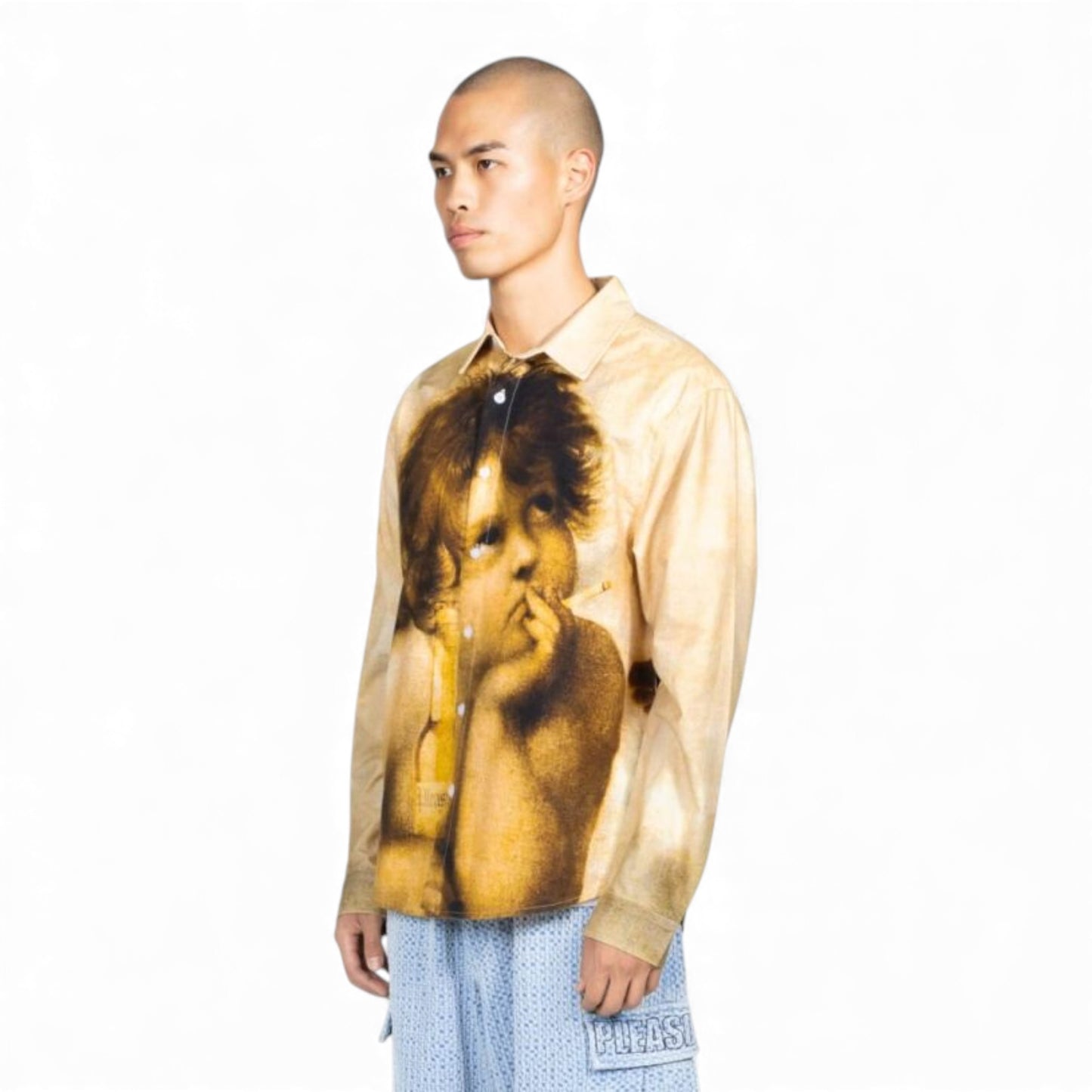 PLEASURES CHERUB BUTTON UP