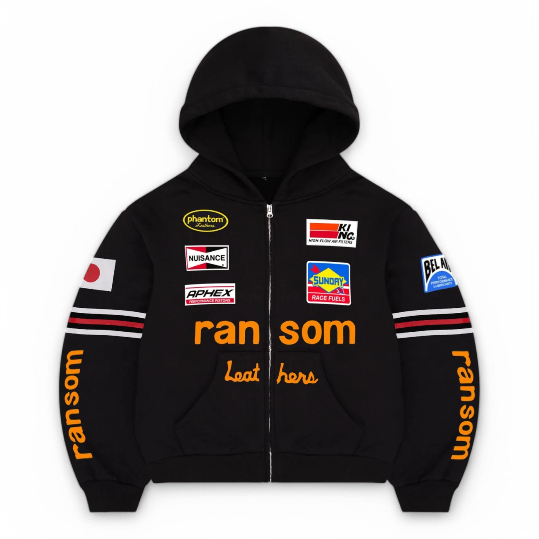 Bravest Studios Ransom Zip Hoodie Black