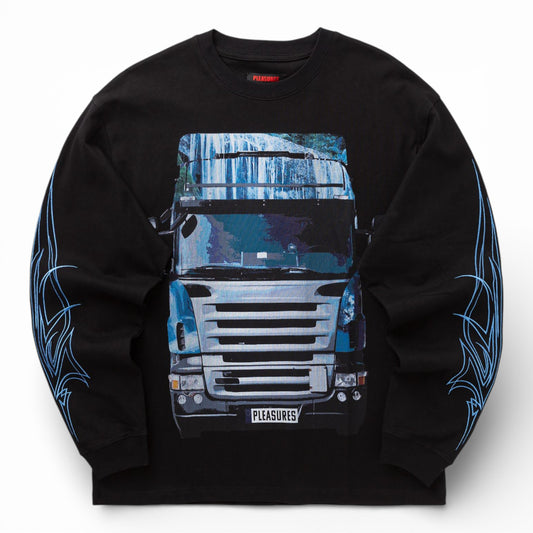 PLEASURES SEMI HEAVYWEIGHT LS T-SHIRT