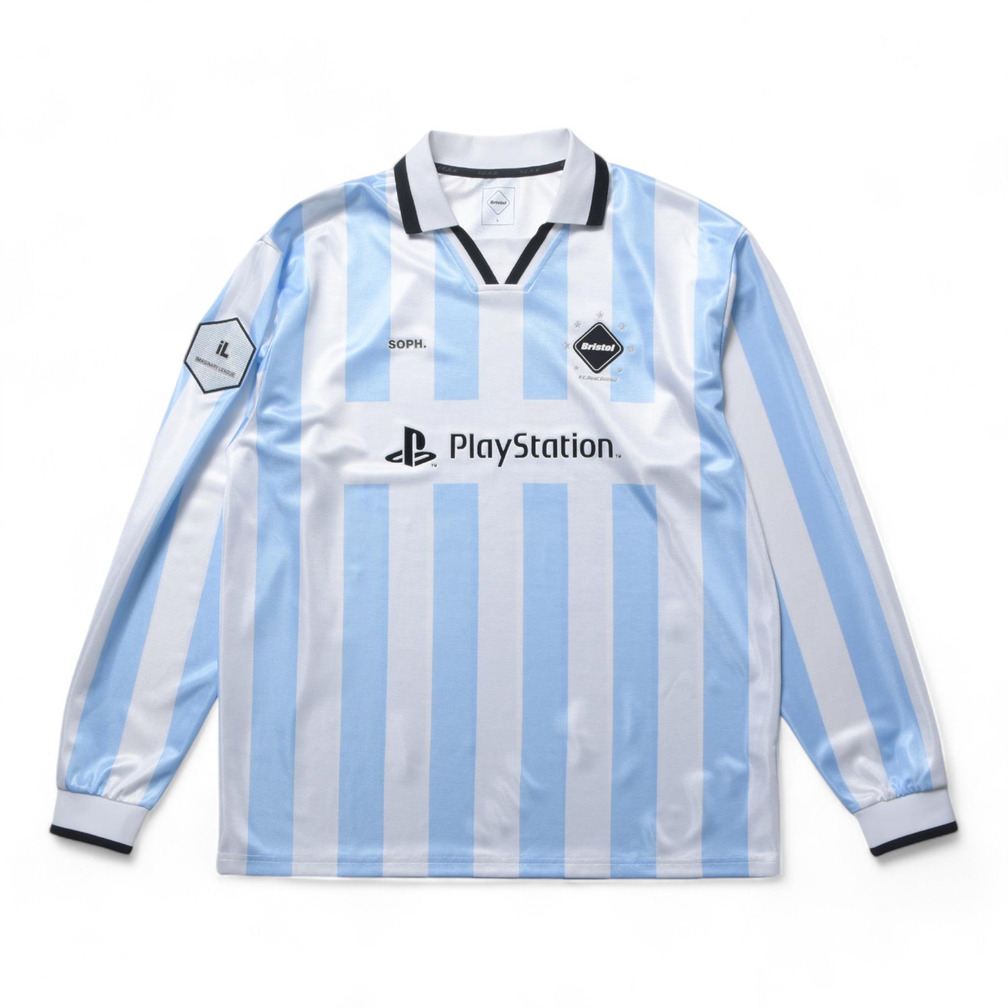 F.c Real Bristol X Playstation. L/s Oversized Game Shirt